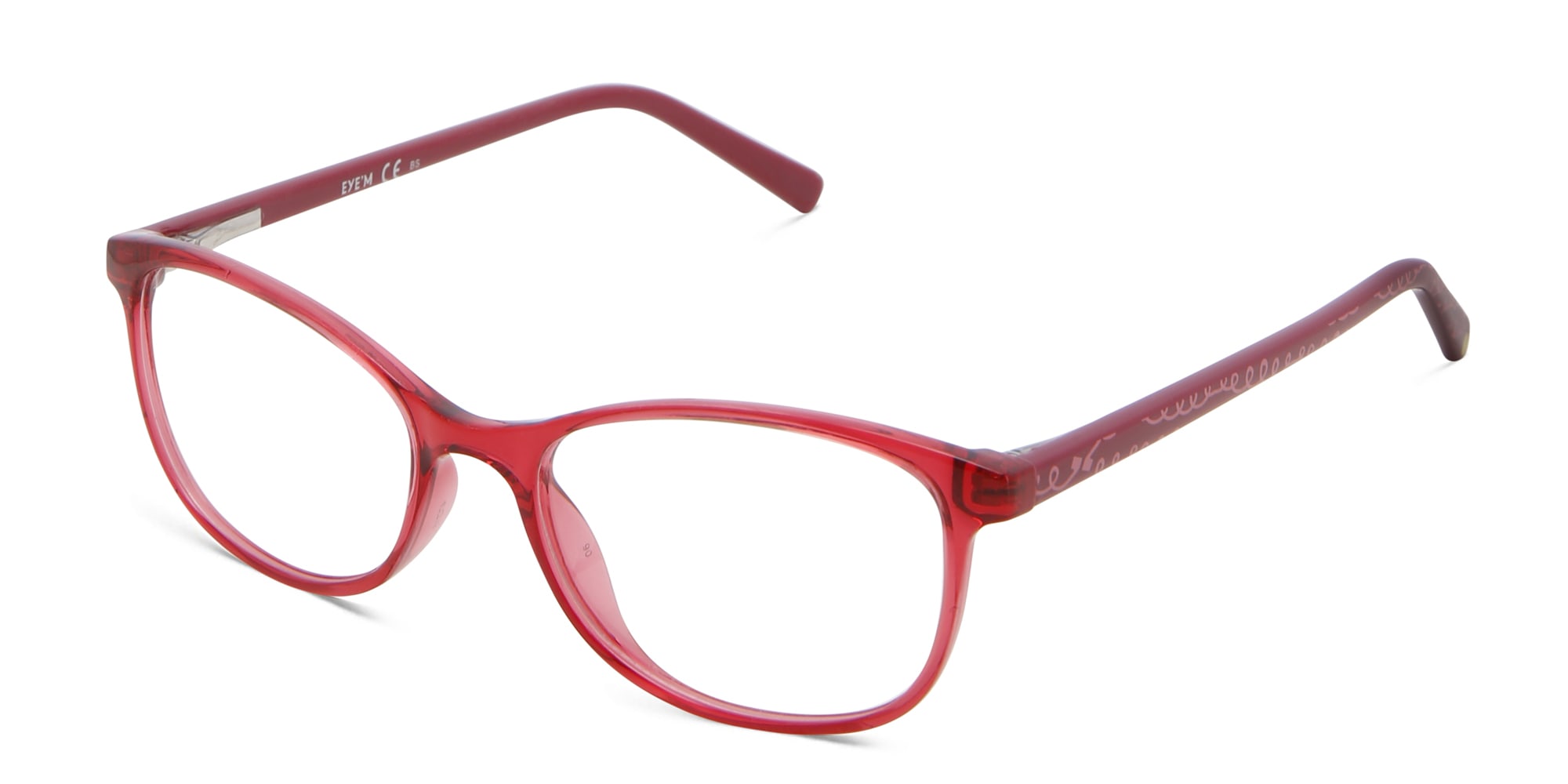 تسوق الاطفال النظارات القط العين EYE'M بلون أحمر أونلاين.