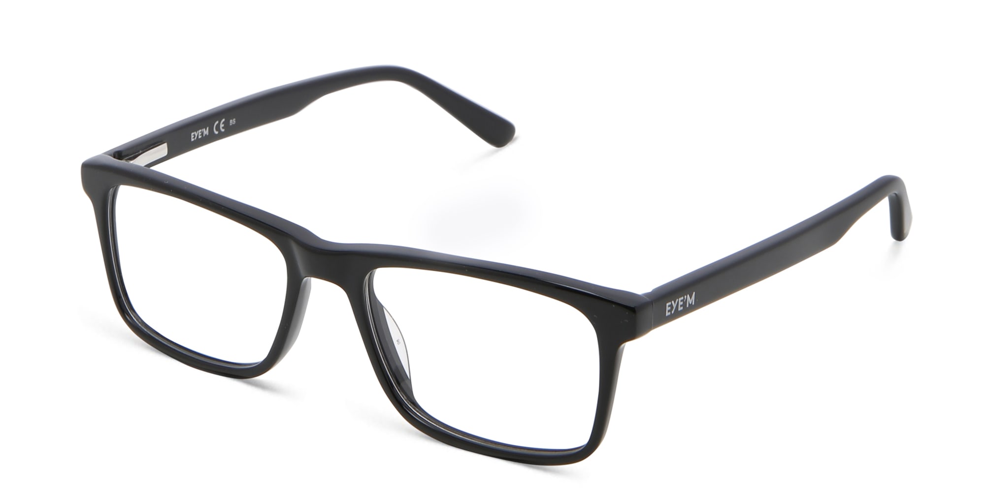 Shop EYE'M Kids Rectangle Eyeglasses in Black online.
