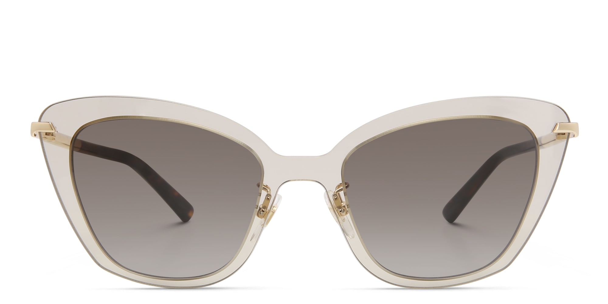 تسوق نظارة شمسية بإطار كات آي EYE'M بلون Beige أونلاين.
