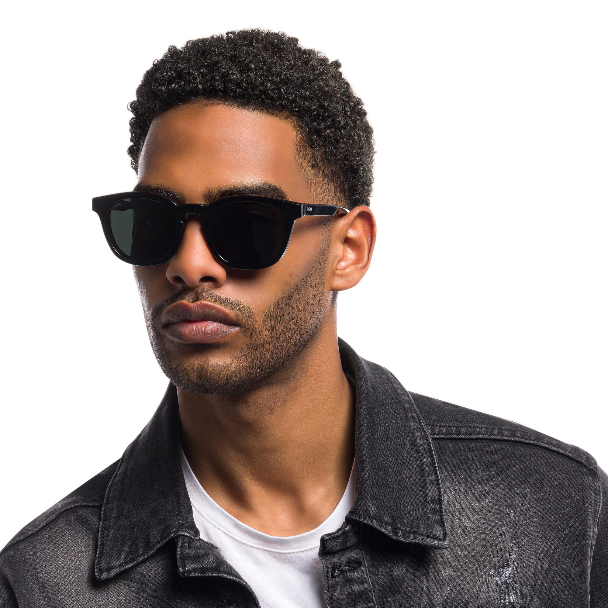 Shop EYE'M Square Eyeglasses in Havana online.