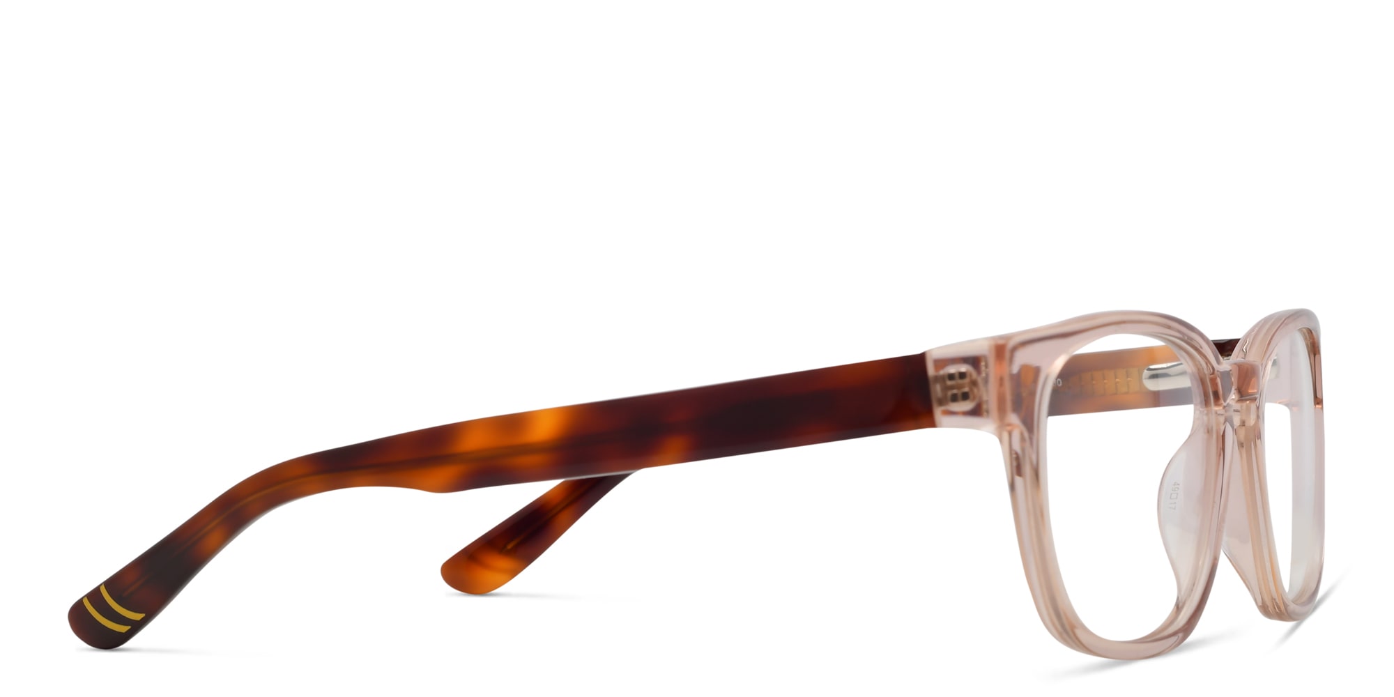 Shop EYE'M Kids Rectangle Eyeglasses in Pink online.