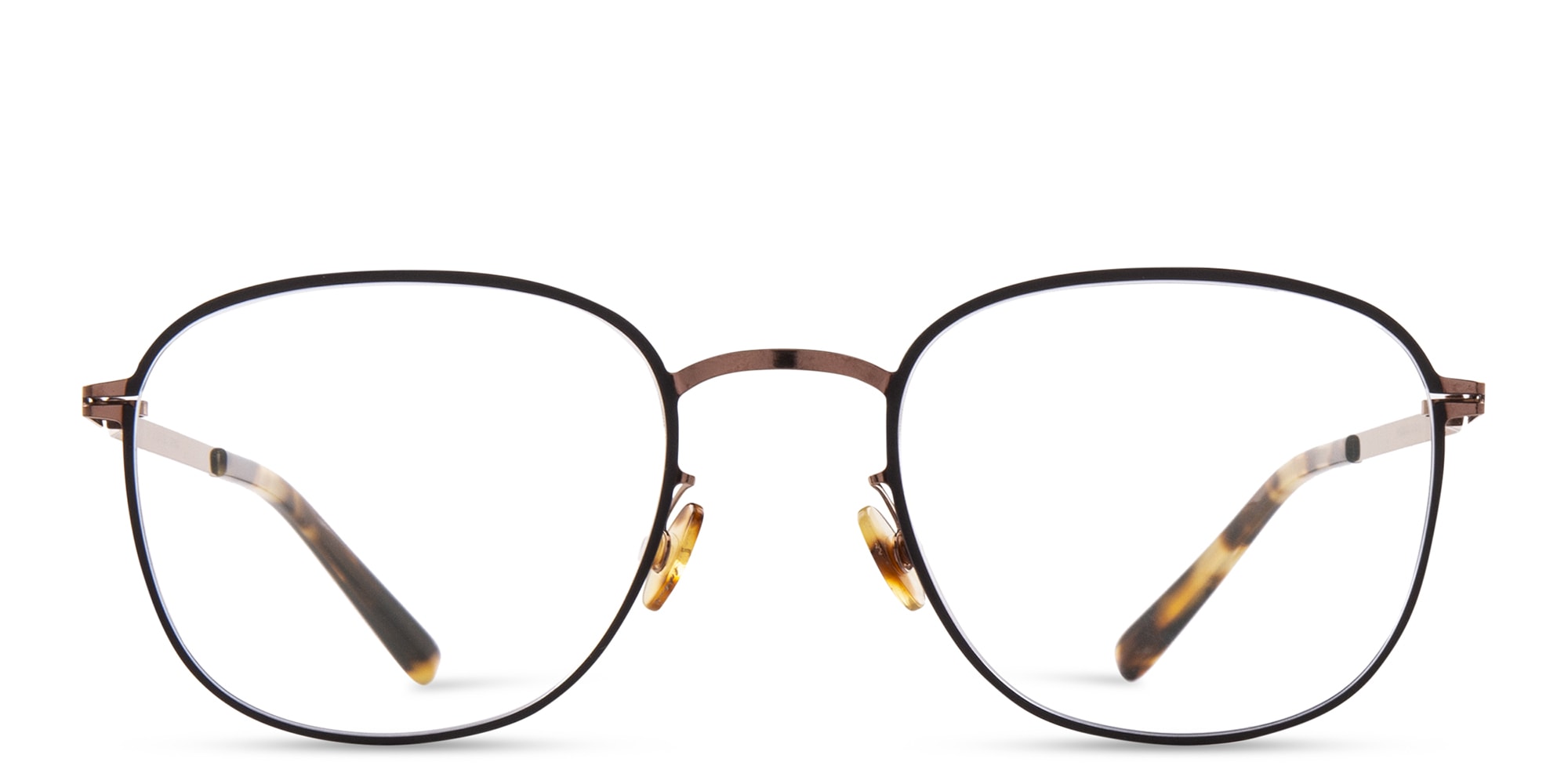 Shop MYKITA Unisex Round Eyeglasses in Grey online.