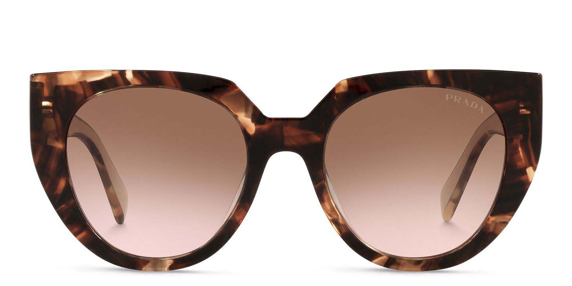 Shop PRADA Cat Eye Sunglasses in Caramel Tortoise online.