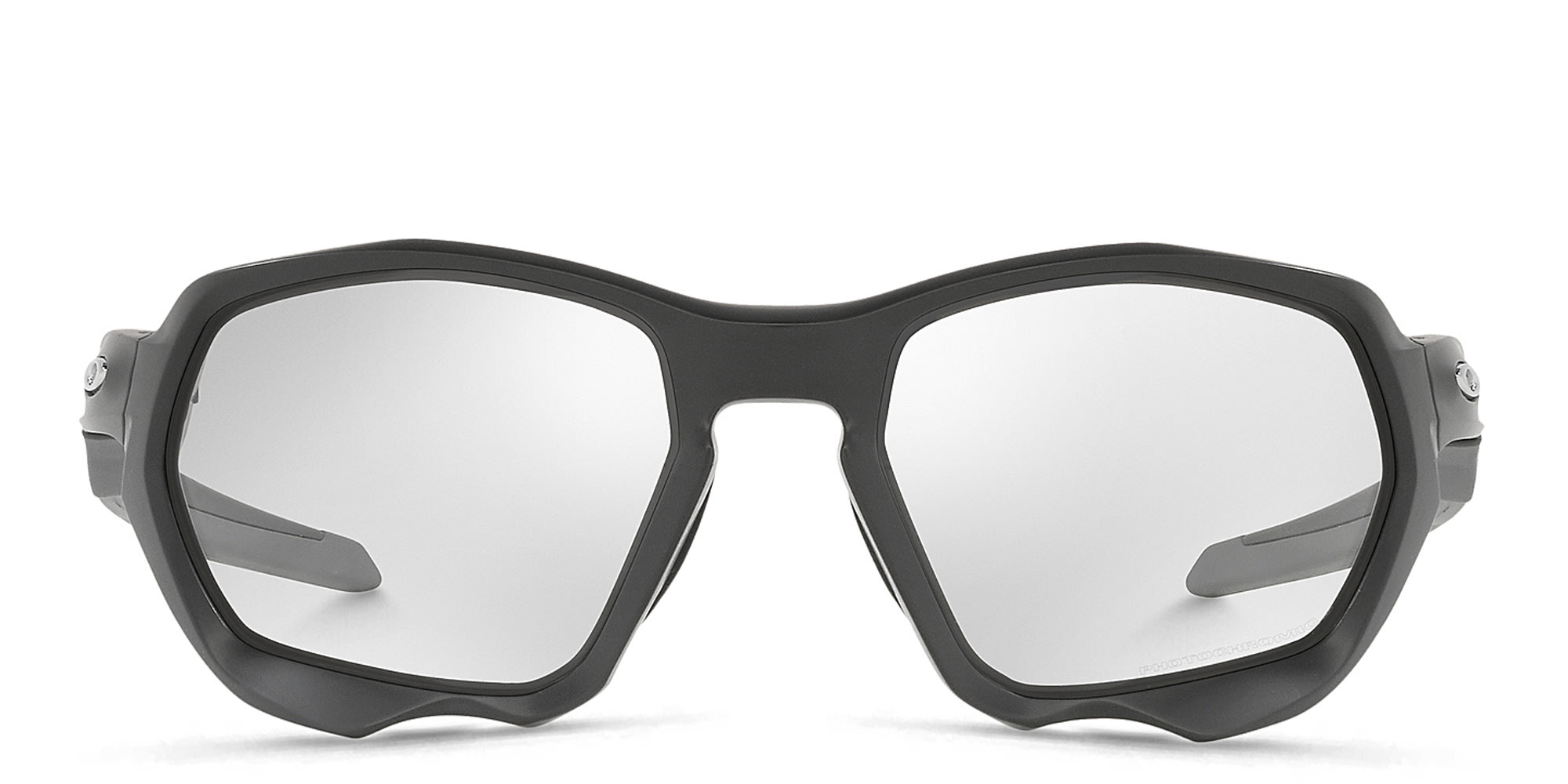 Shop Oakley Oakley Plazma Rectangle Sunglasses in Matte Carbon online.