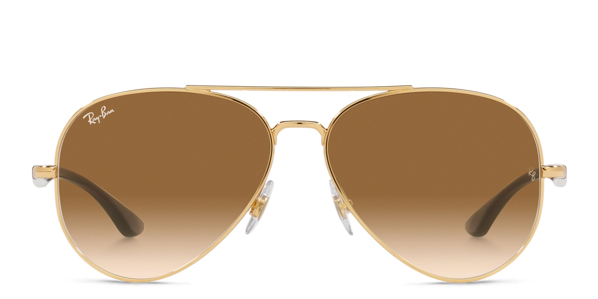 تسوق نظارات شمسية بيلوت للجنسين راي بان بلون ذهبي أونلاين.