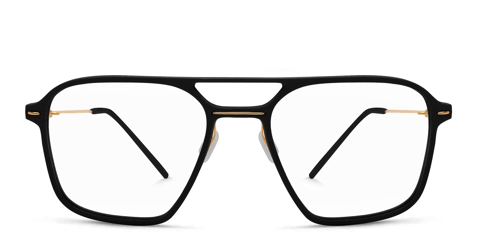 Shop MONOGRAM Square Eyeglasses in Grey online.