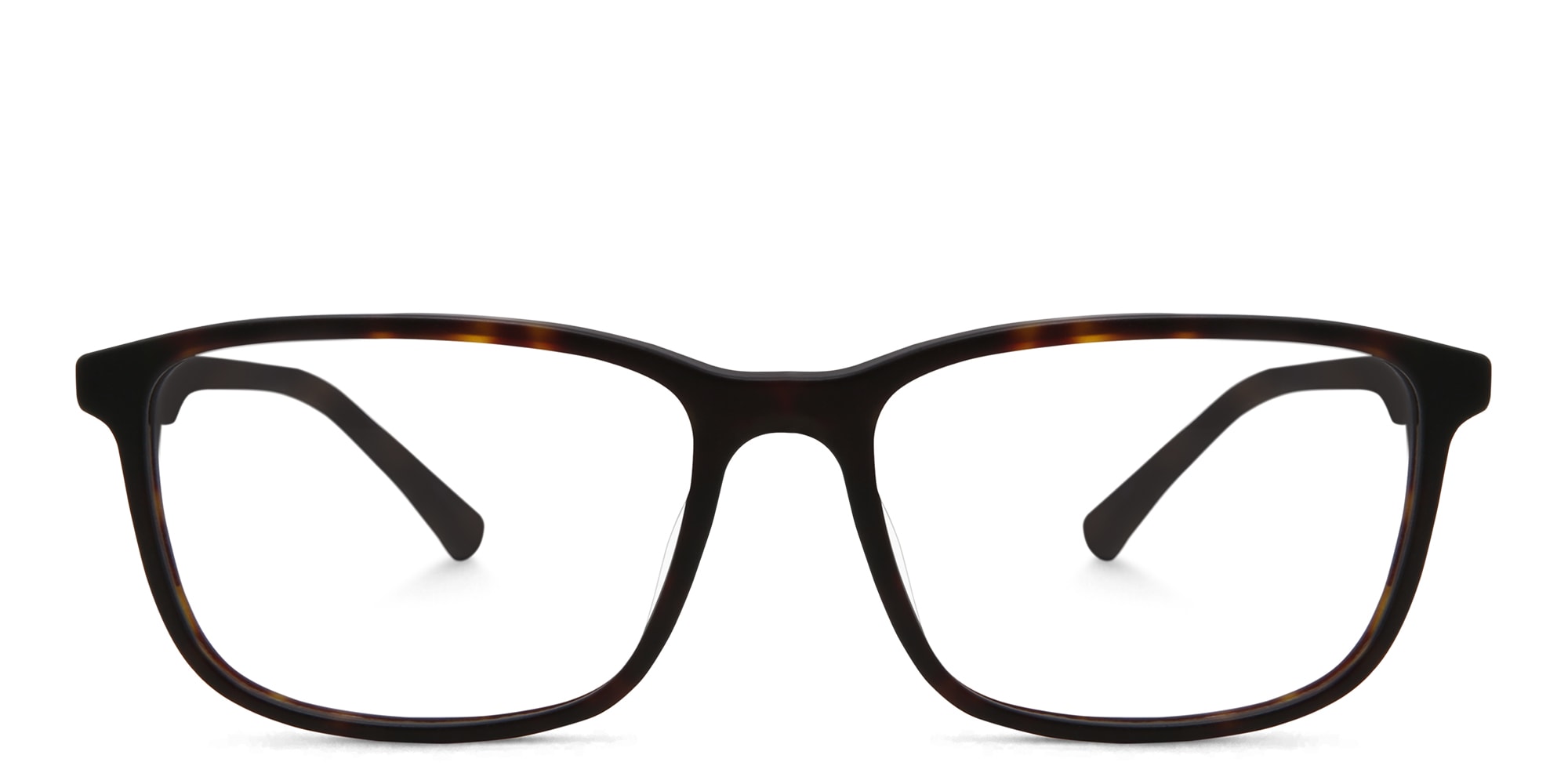 Shop EYE'M Wide Rectangle Eyeglasses in Havana online.
