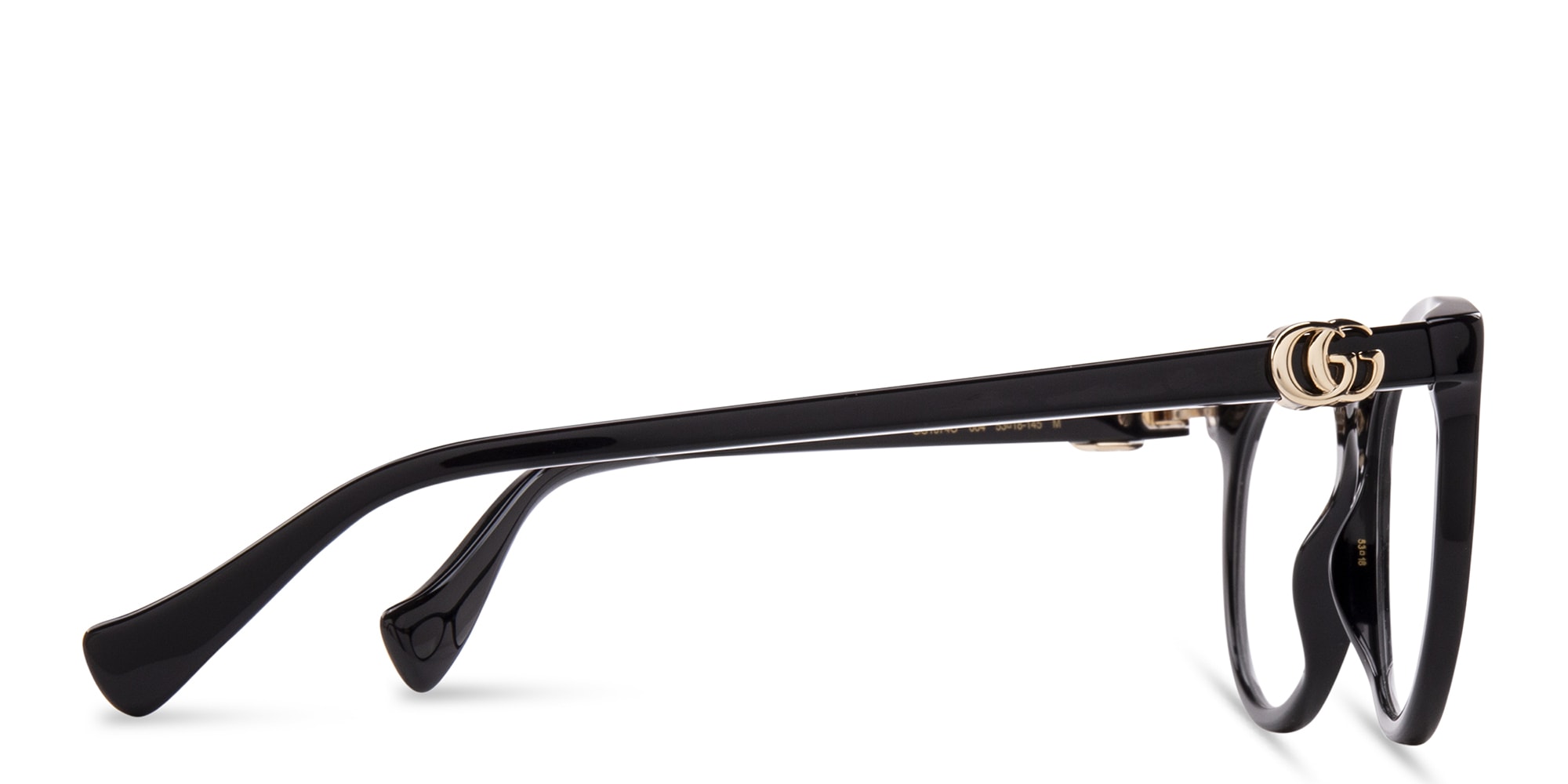 Shop GUCCI GG Cat-Eye Eyeglasses in Havana online.