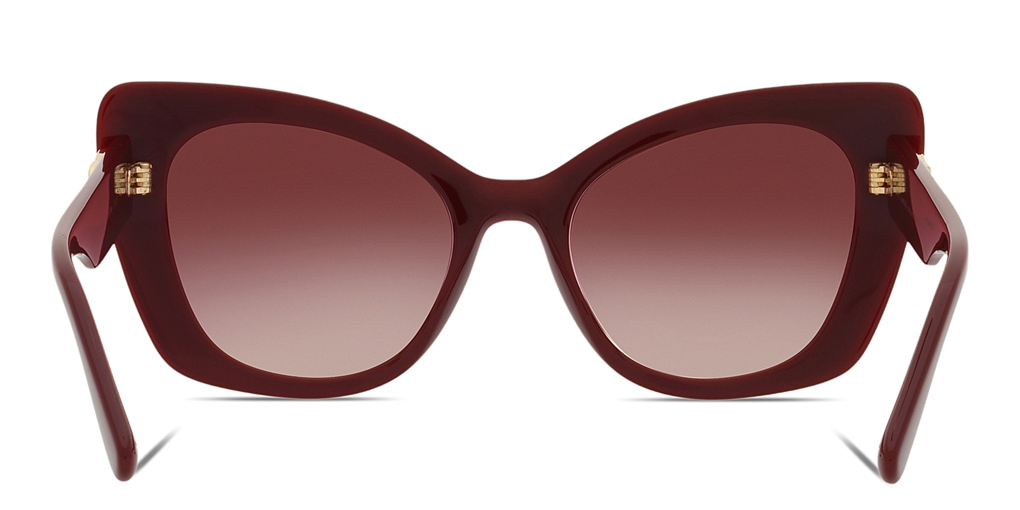 Shop Dolce & Gabbana Cat-Eye Sunglasses in Bordeaux online.