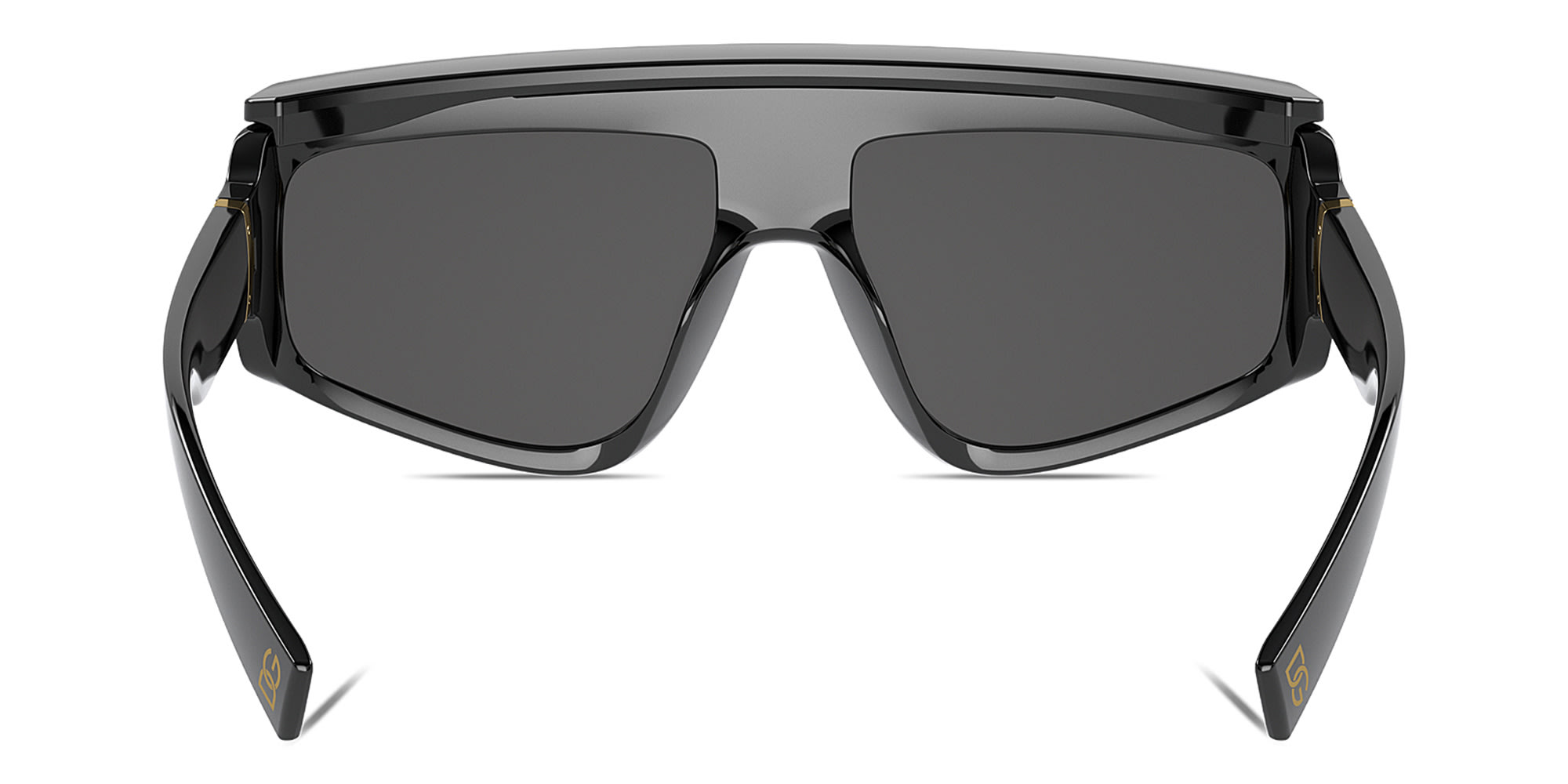 Shop Dolce & Gabbana Unisex Rectangle Sunglasses in Black online.