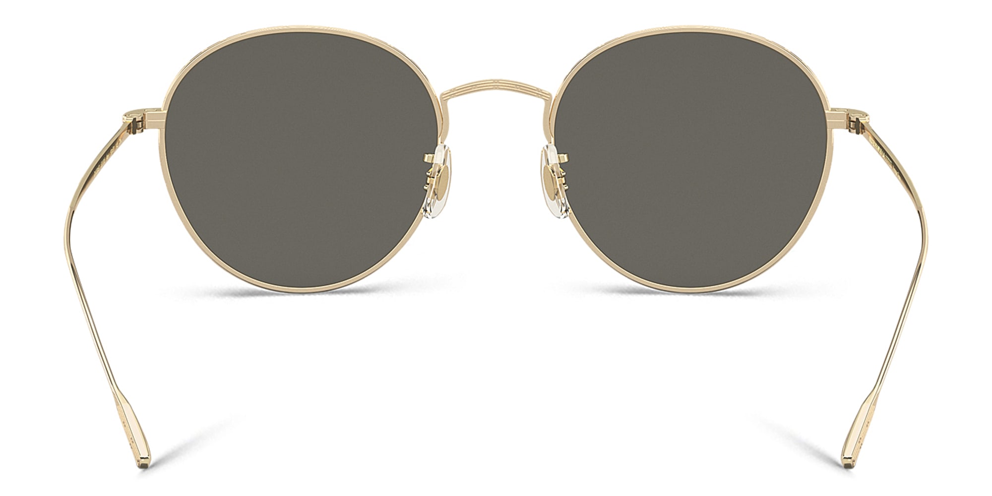 Shop OLIVER PEOPLES Unisex Panthos Sunglasses in Brushed Gold online.