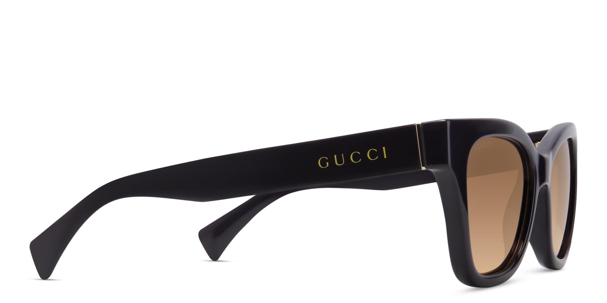 Shop GUCCI Cat Eye Sunglasses in Purple online.