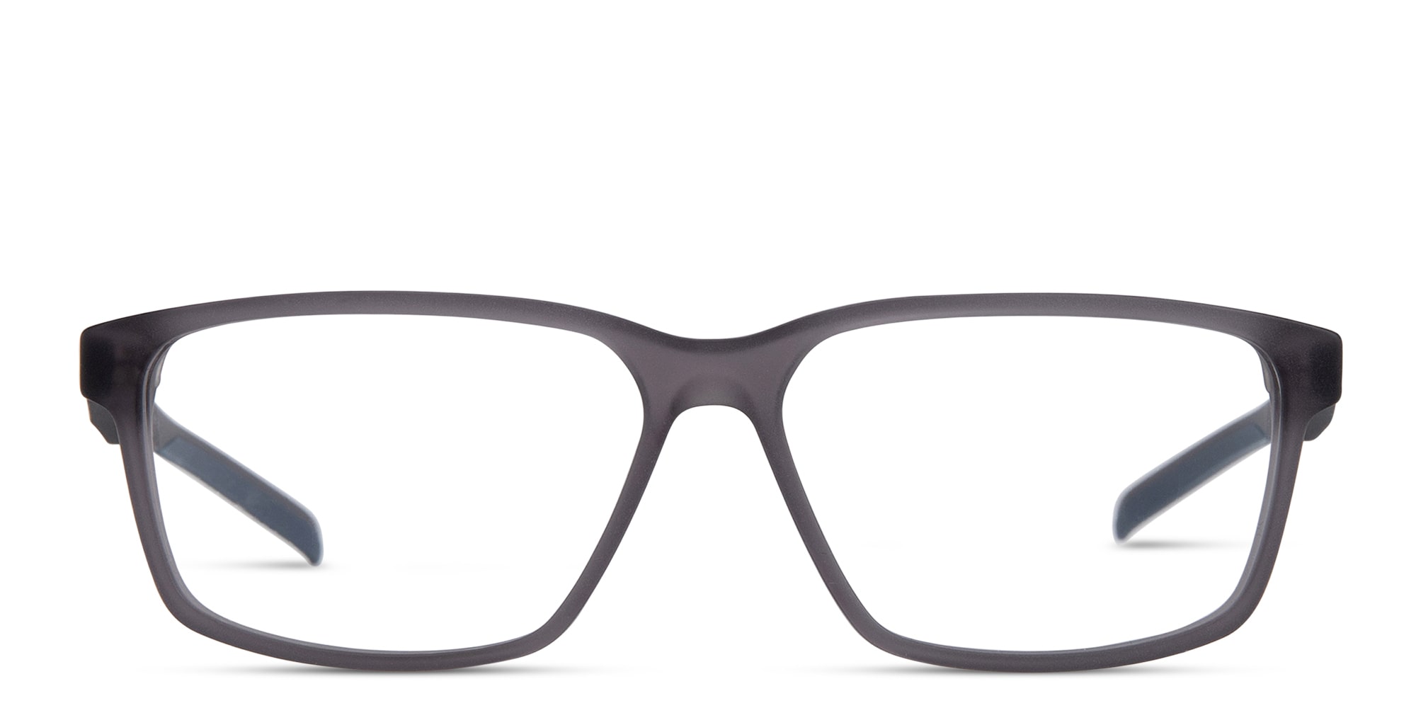 Shop EYE'M Wide Rectangle Eyeglasses in Grey online.