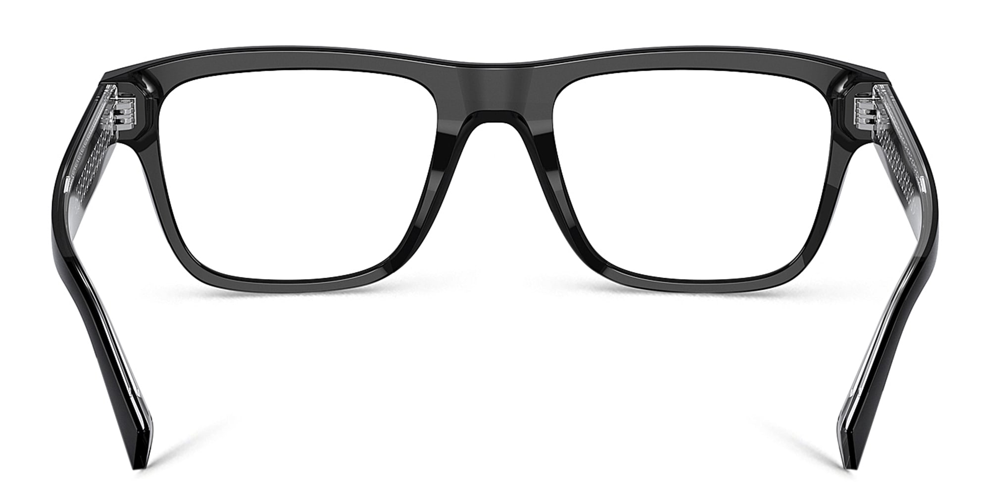 Shop Dolce & Gabbana Square Eyeglasses in Black online.