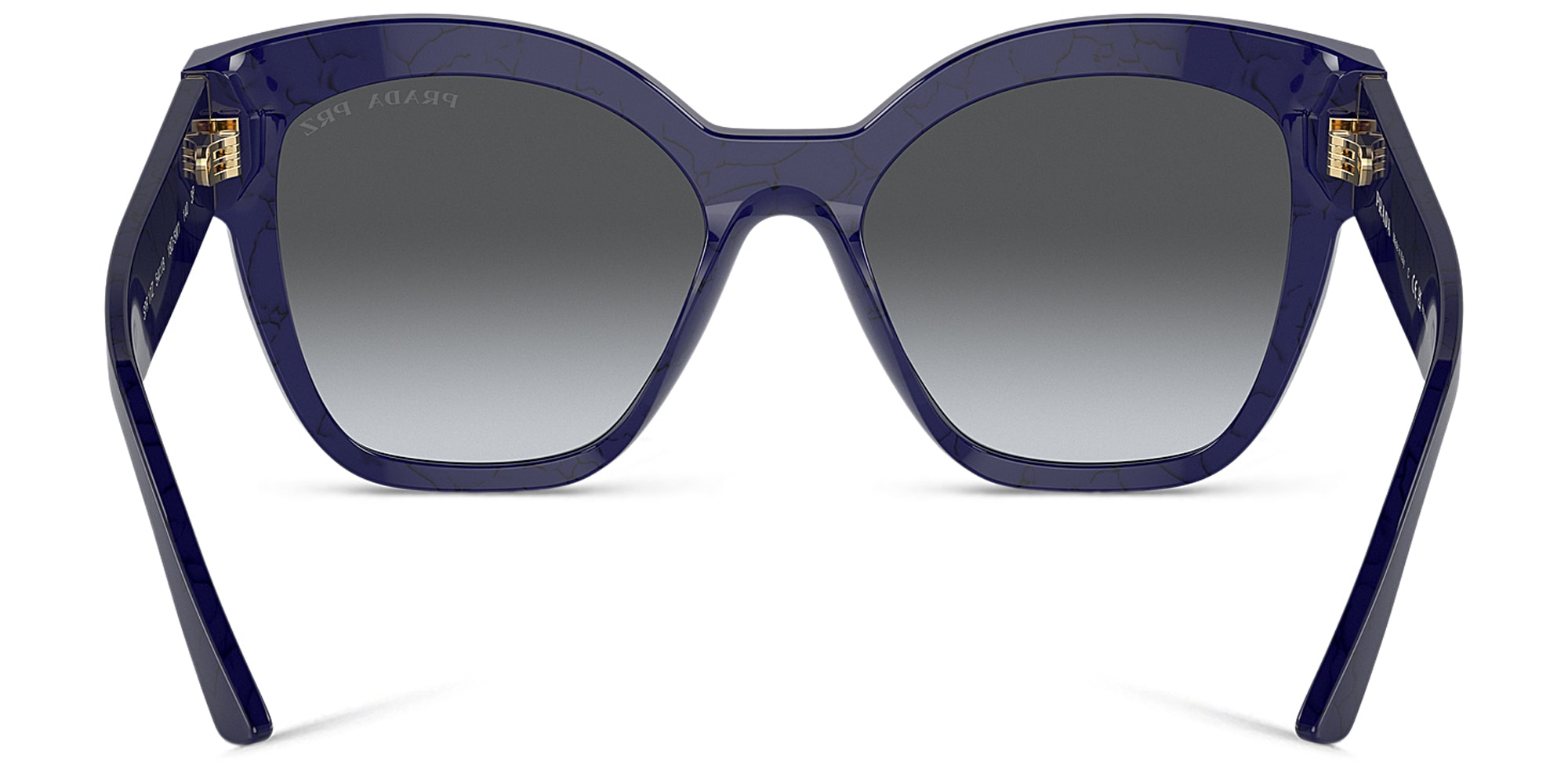Shop PRADA Cat-Eye Sunglasses in Blue online.