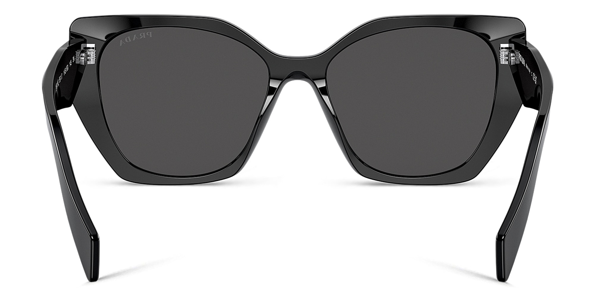 Shop PRADA Pillow Sunglasses in Black online.