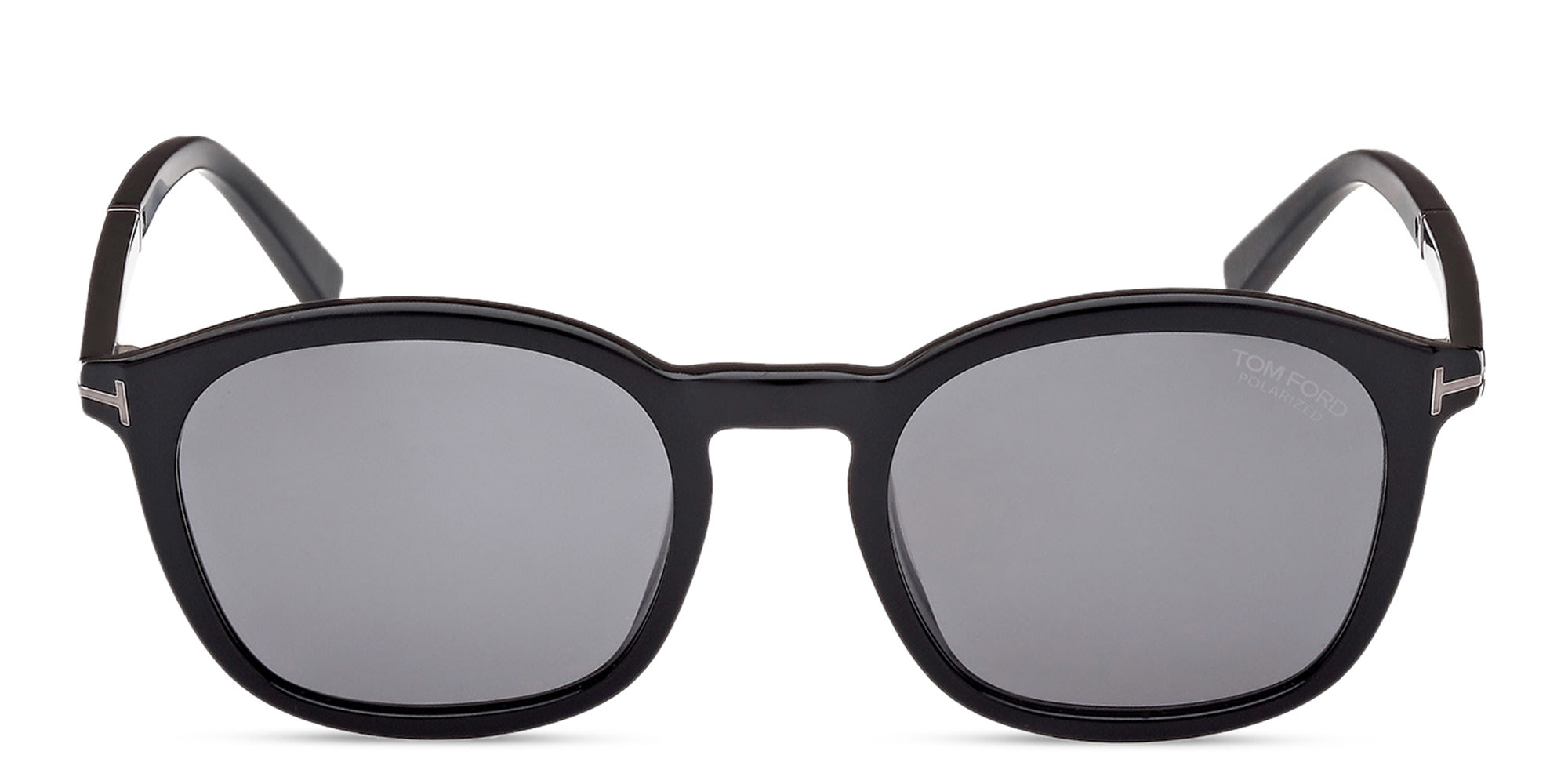 Shop TOM FORD Jayson Square Sunglasses in Shiny Black online.