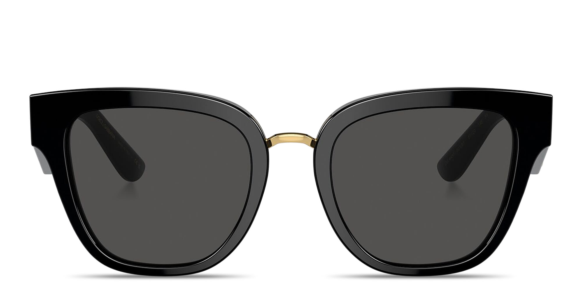 Shop Dolce & Gabbana Butterfly Sunglasses in Black online.