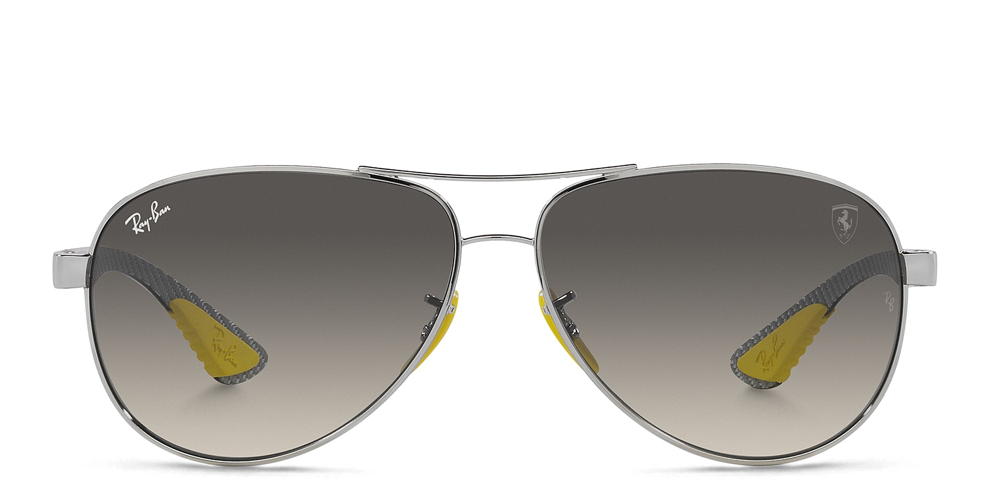 Shop Ray-Ban Unisex Aviator Sunglasses in Silver online.