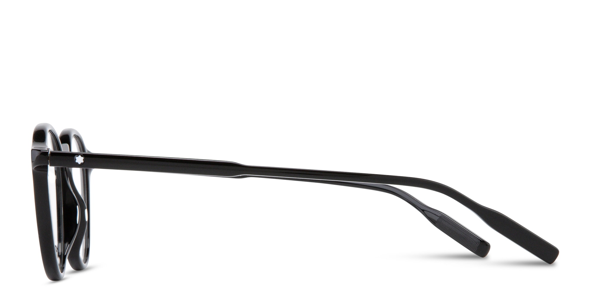 Shop MONTBLANC Panthos Eyeglasses in Black online.