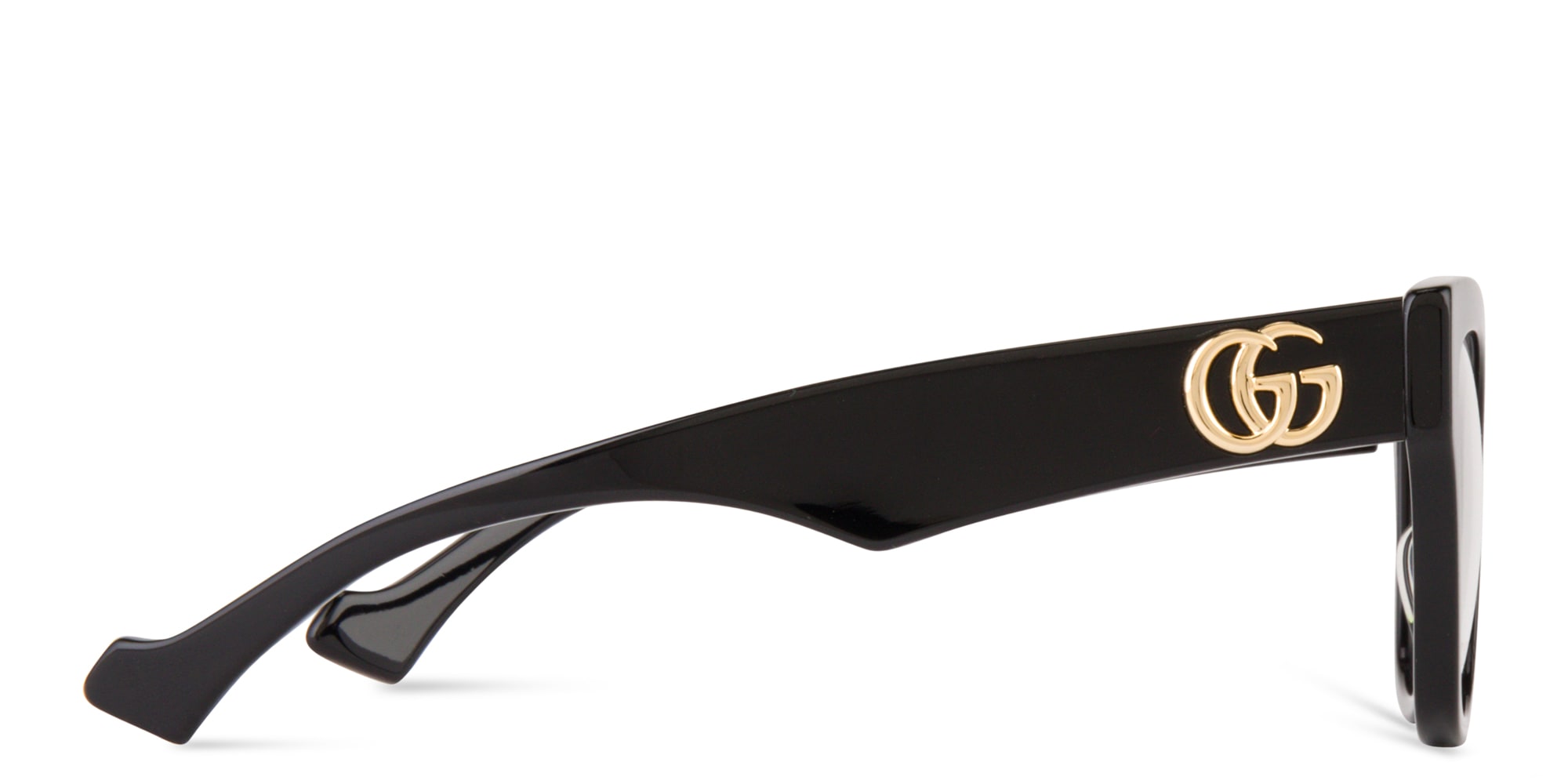 Shop GUCCI Cat-Eye Eyeglasses in Black online.