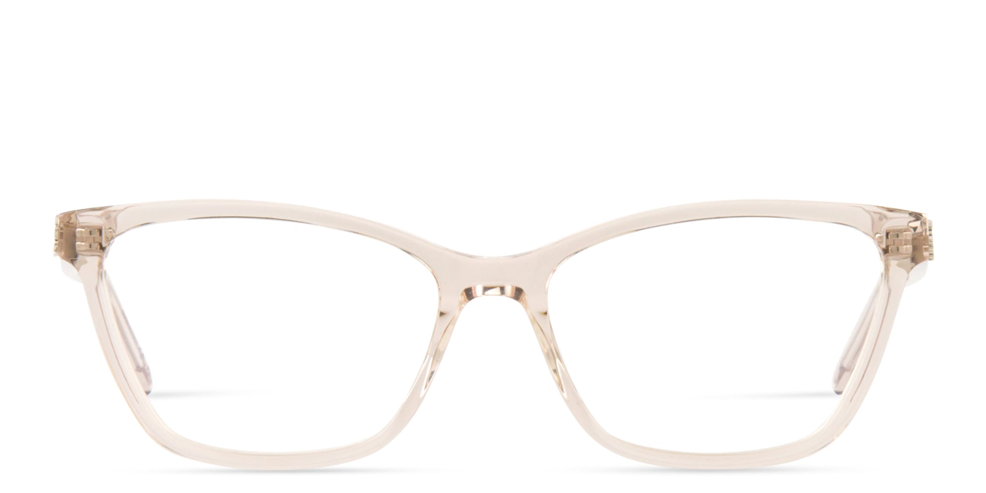 Shop SAINT LAURENT Wide Cat-Eye Eyeglasses in Clear online.
