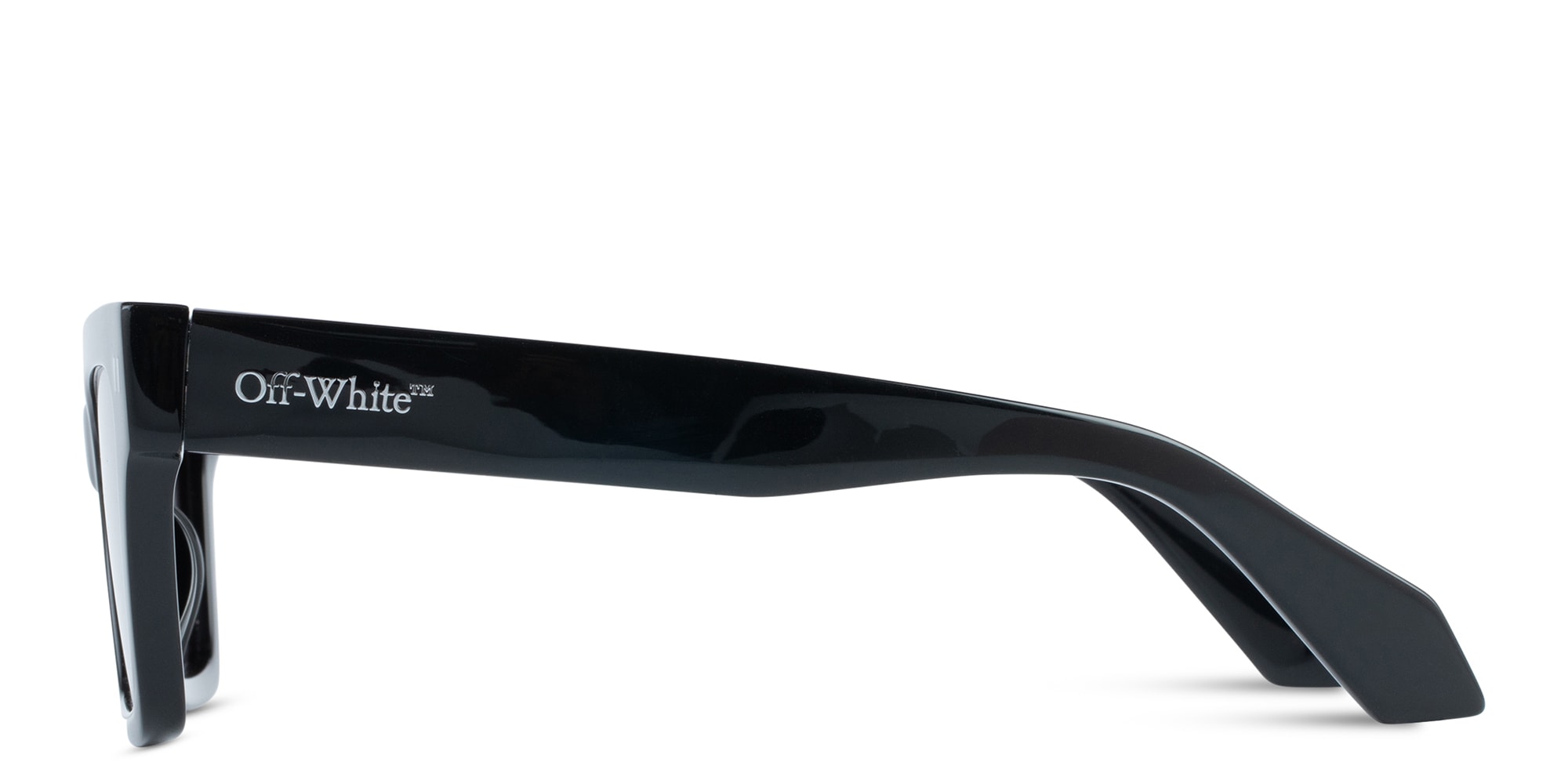 Shop OFF WHITE Cincinnati Unisex Cat-Eye Sunglasses in Black online.