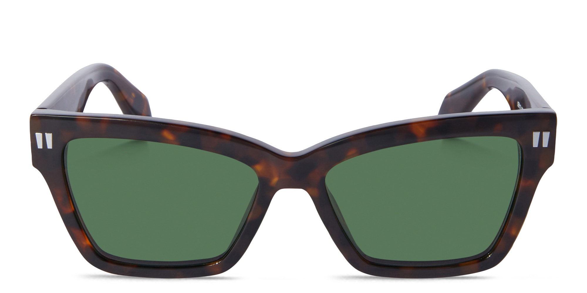 Shop OFF WHITE Cincinnati Unisex Cat-Eye Sunglasses in Havana online.