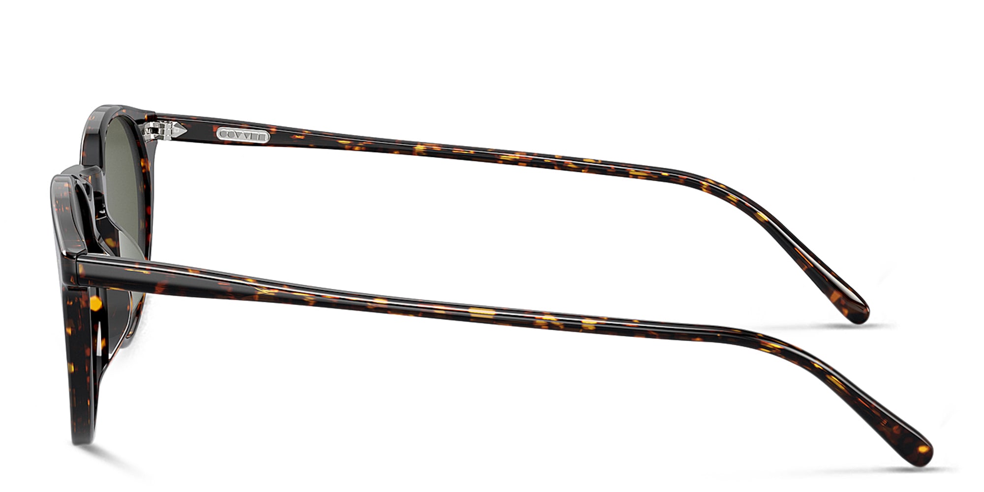 Shop OLIVER PEOPLES Unisex Panthos Sunglasses in Atago Tortoise online.