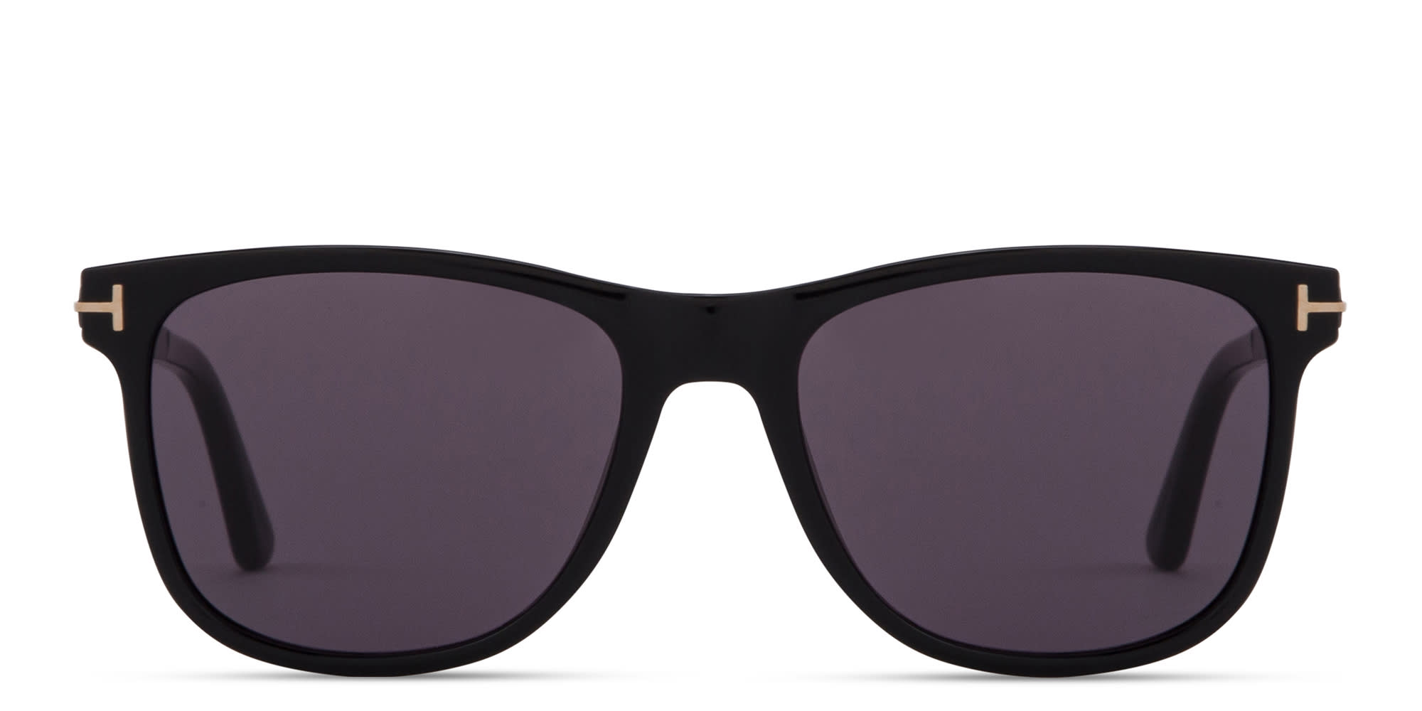 Shop TOM FORD Sinatra Square Sunglasses in Shiny Black online.
