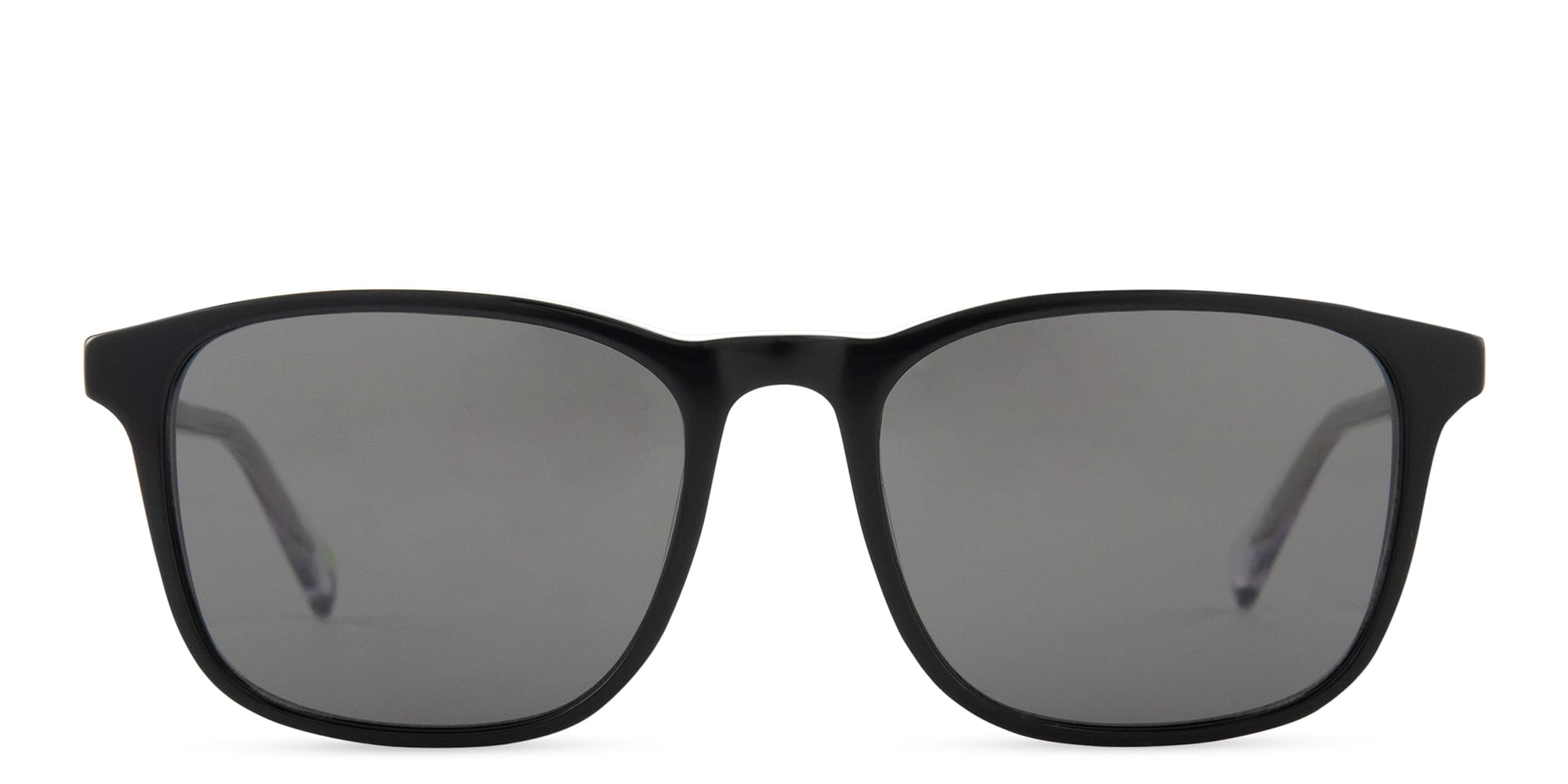 Shop EYE'M Square Sunglasses in Black online.