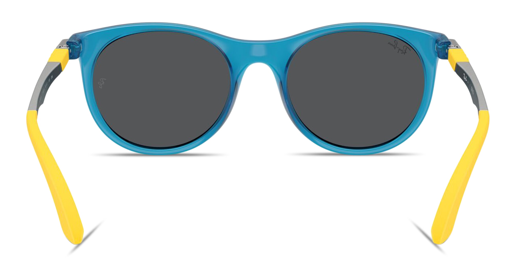 Shop Ray-Ban Junior Kids Panthos Sunglasses in Blue online.
