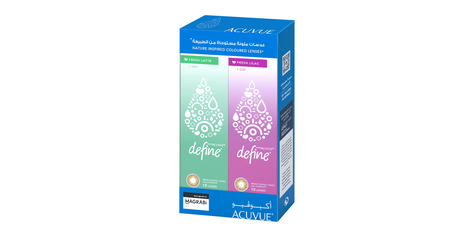 Shop ACUVUE 1-Day ACUVUE® DEFINE® Fresh Quattro Pack Color Contact Lenses - Multiple online.