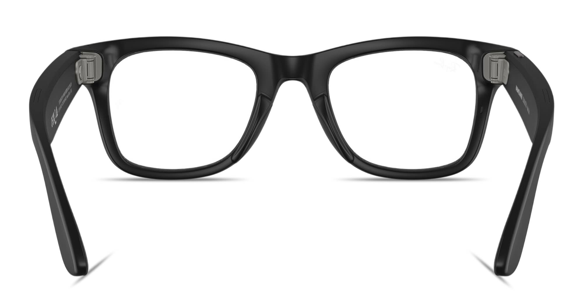 Shop Ray-Ban Meta Wayfarer Unisex Square Sunglasses in Matte Black online.