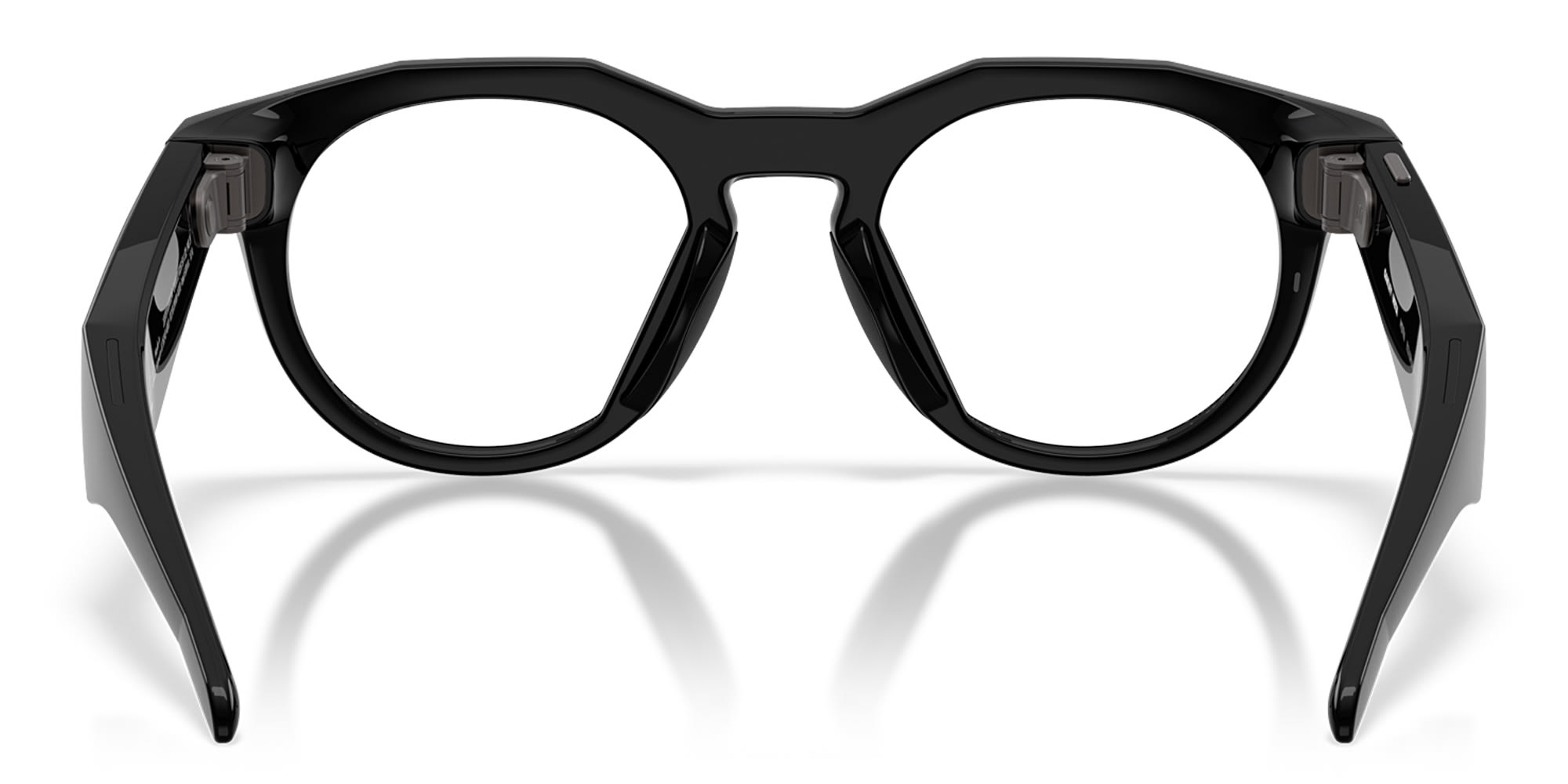 Shop Oakley Meta HSTN Limited Edition Transitions® Unisex Round Sunglasses in Black online.