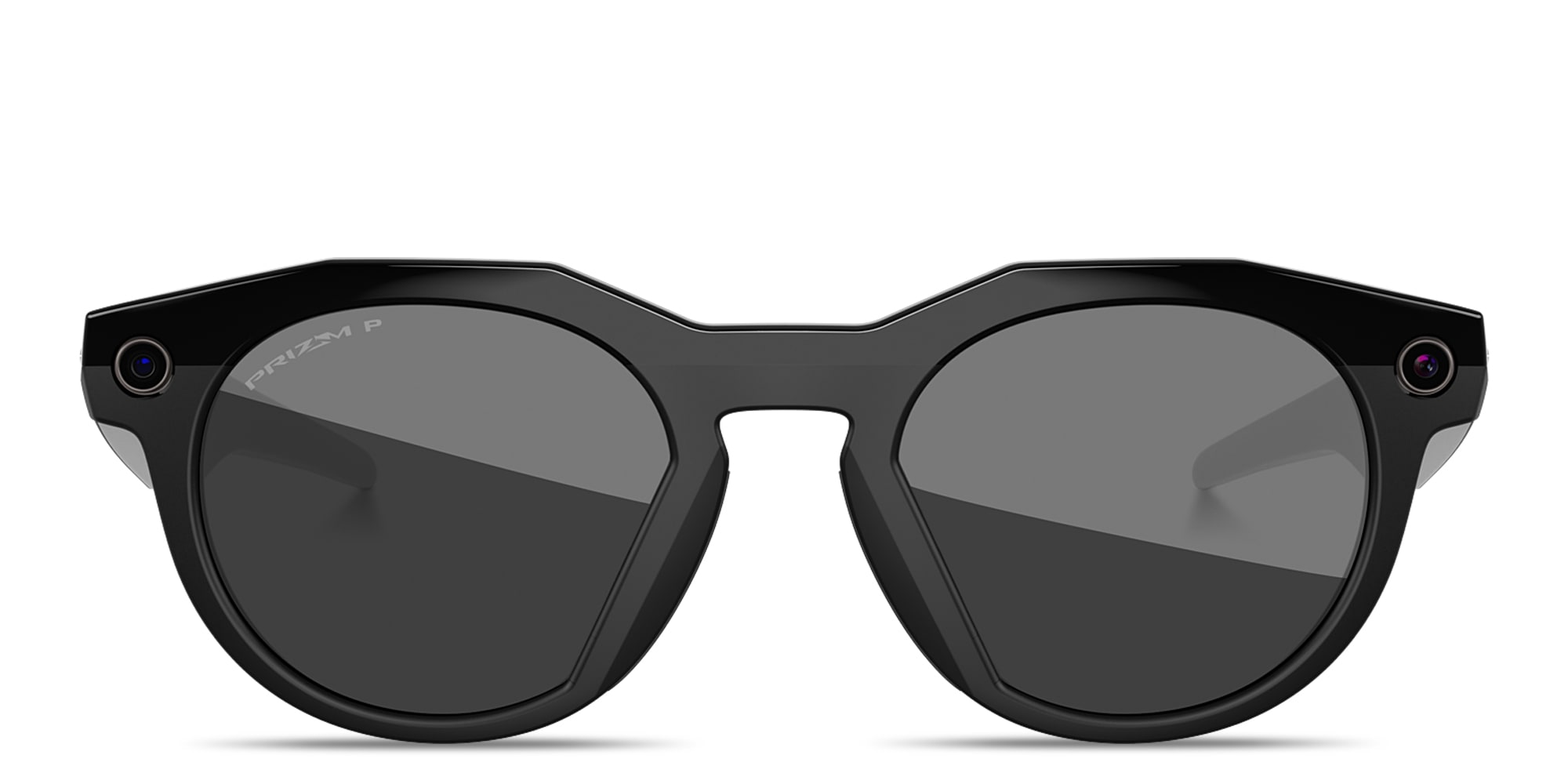 Shop Oakley Meta HSTN Limited Edition Unisex Round Sunglasses in Black online.