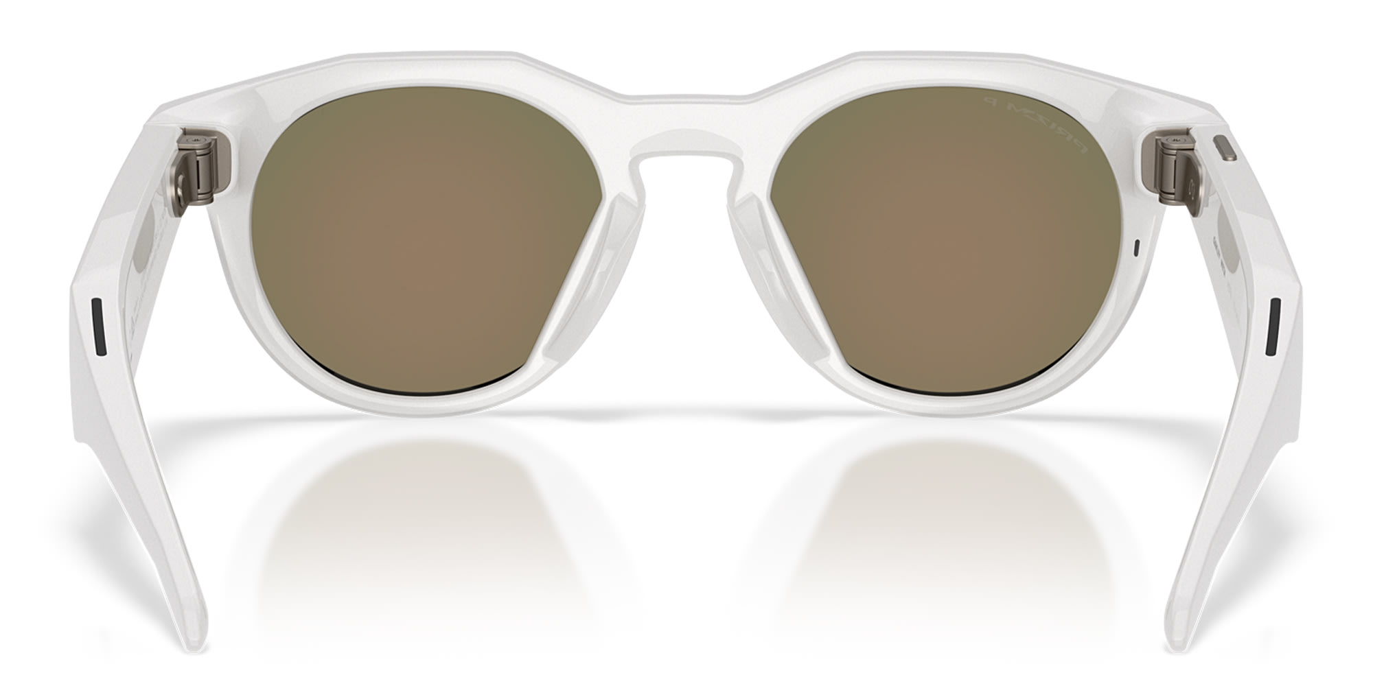 Shop Oakley Meta HSTN Limited Edition Unisex Round Sunglasses in Warm Grey online.