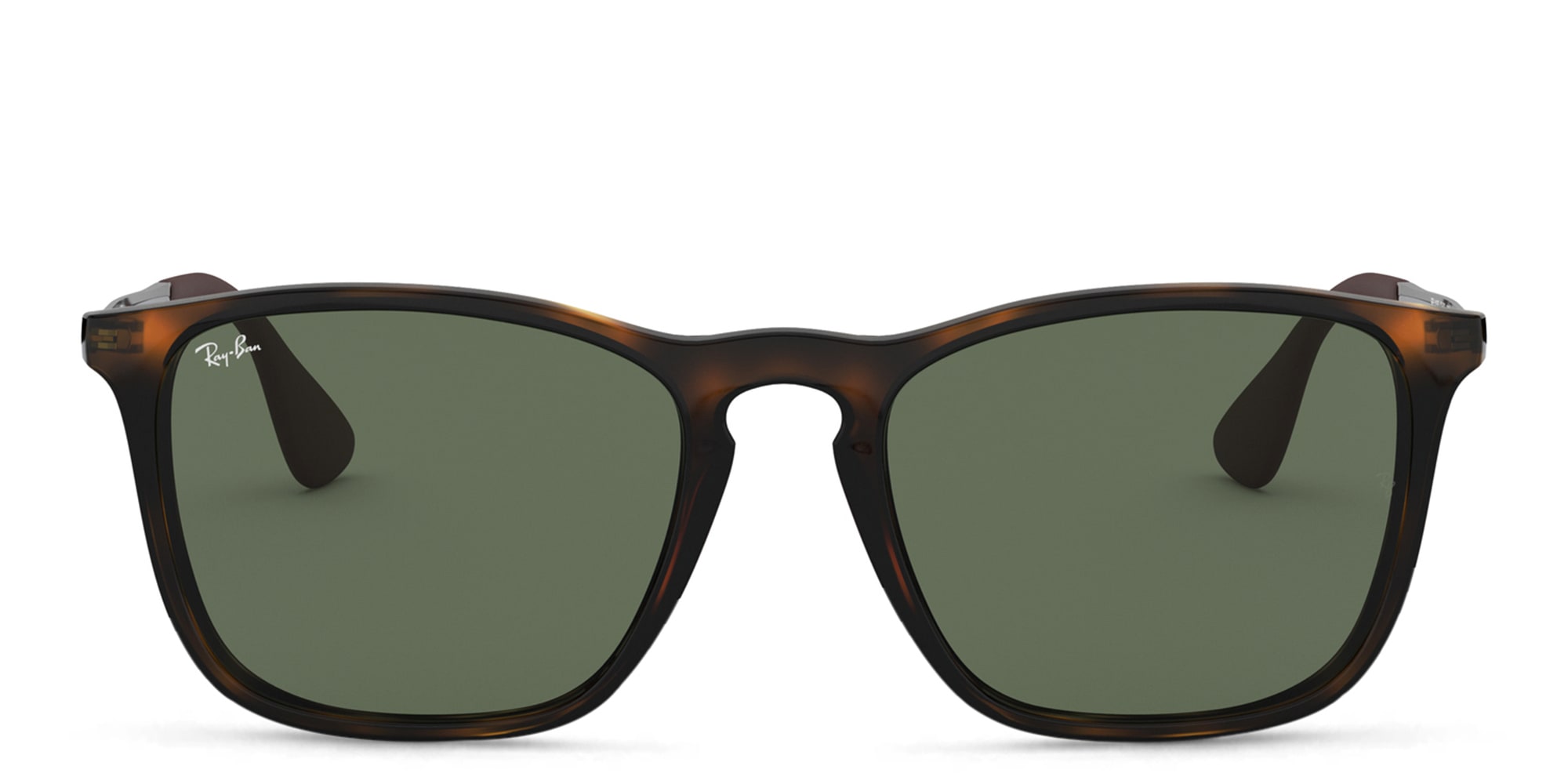 Shop Ray-Ban Chris Square Sunglasses in Light Havana online.
