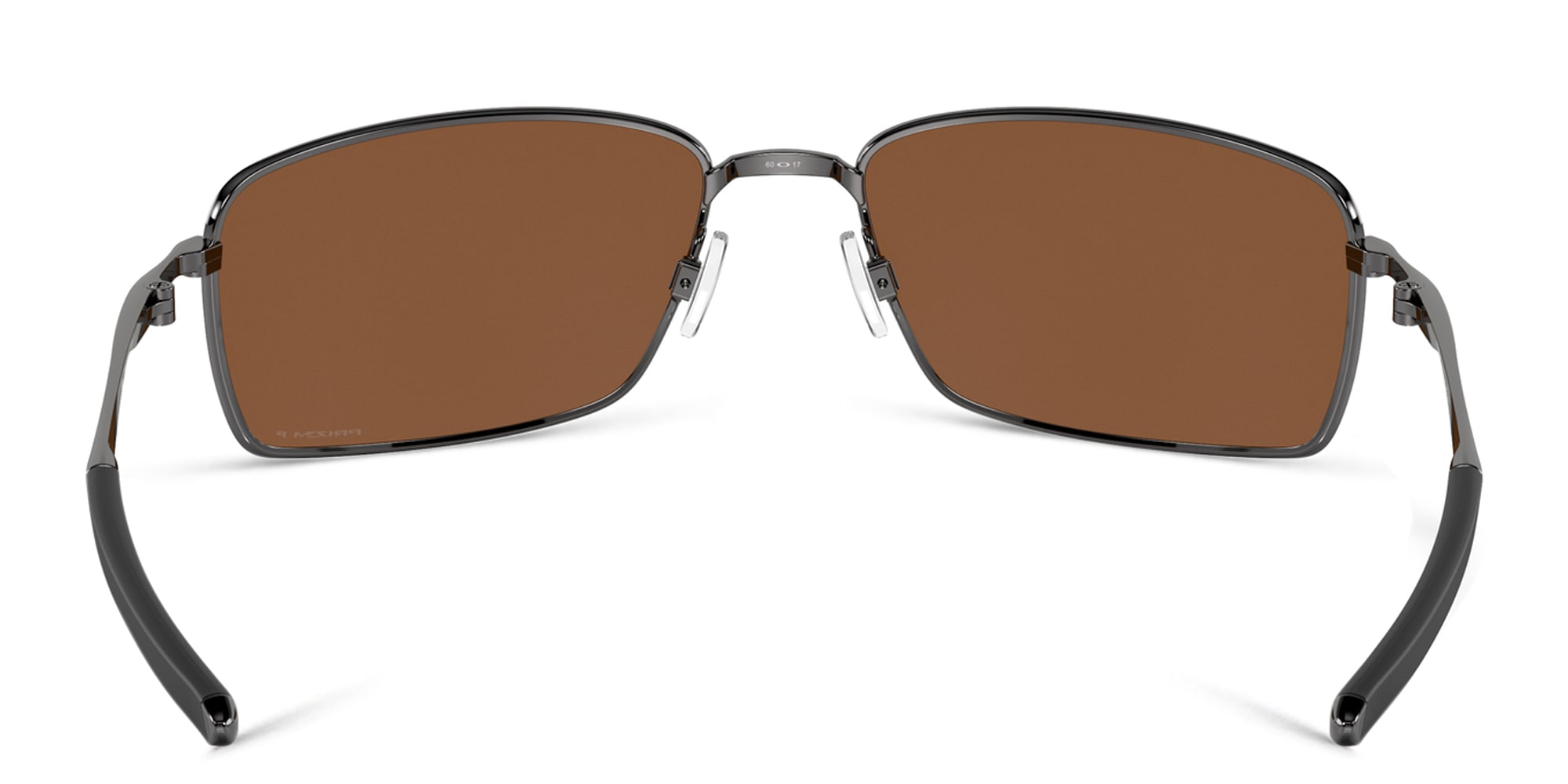 Shop Oakley Square Wire™ Rectangle Sunglasses in Silver online.