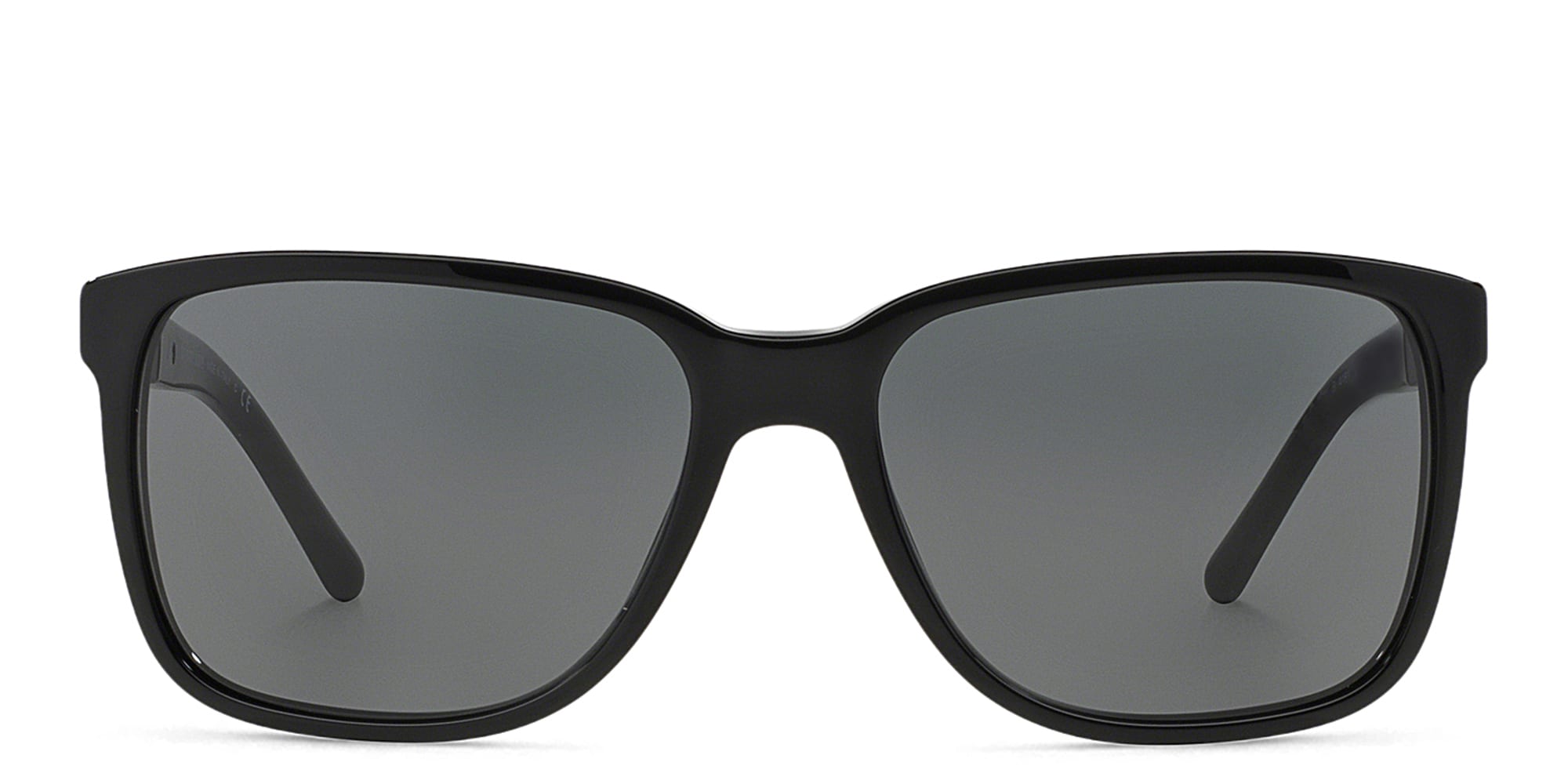 Shop BURBERRY Unisex Square Sunglasses in Black online.