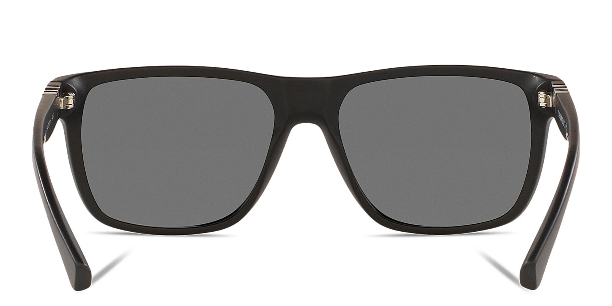 تسوق نظارات شمسية مربّعة امبوريو أرماني بلون Matte Black أونلاين.