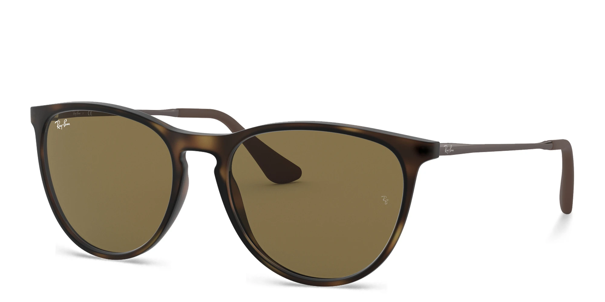 Shop Ray-Ban Junior Kids Erika Panthos Sunglasses in Havana online.