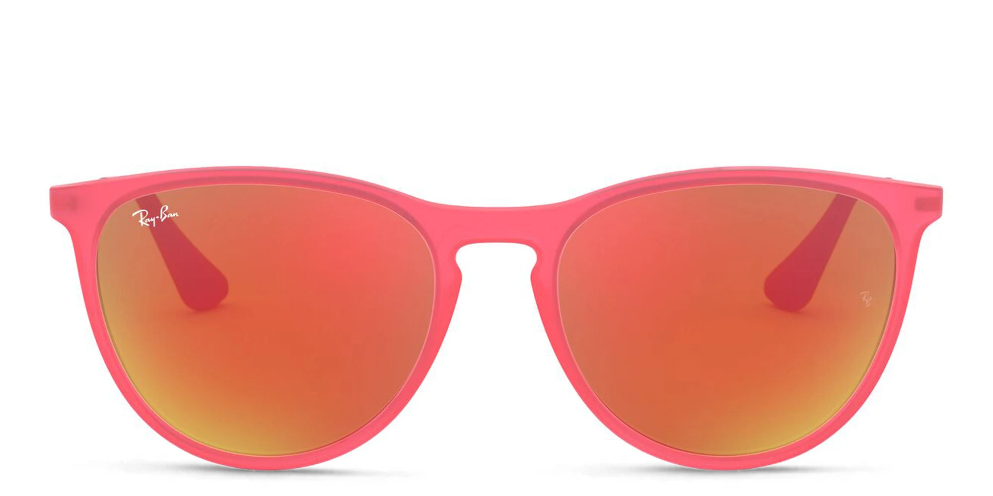 تسوق نظارة شمسية إريكا بإطار دائري للصغار راي بان جونيور بلون Pink أونلاين.