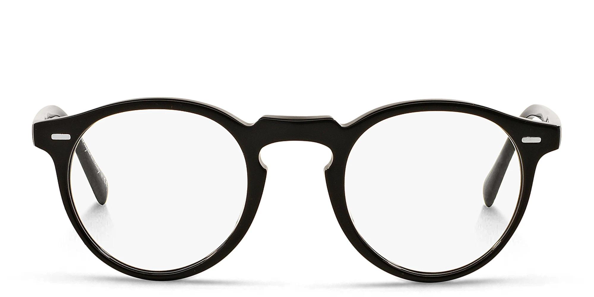 Shop OLIVER PEOPLES Unisex Panthos Eyeglasses in Black online.