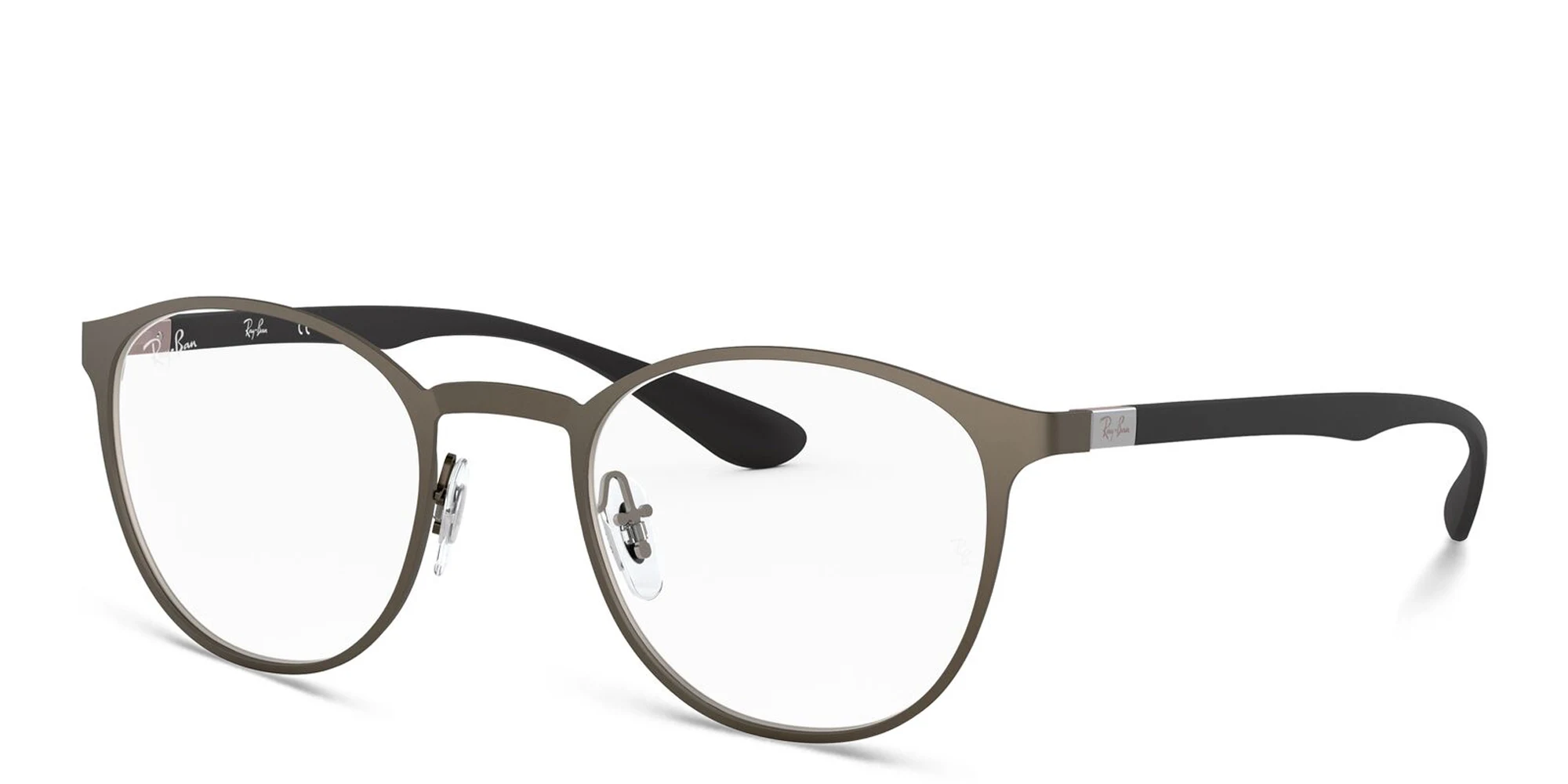 Shop Ray-Ban Unisex Panthos Eyeglasses in Gunmetal online.
