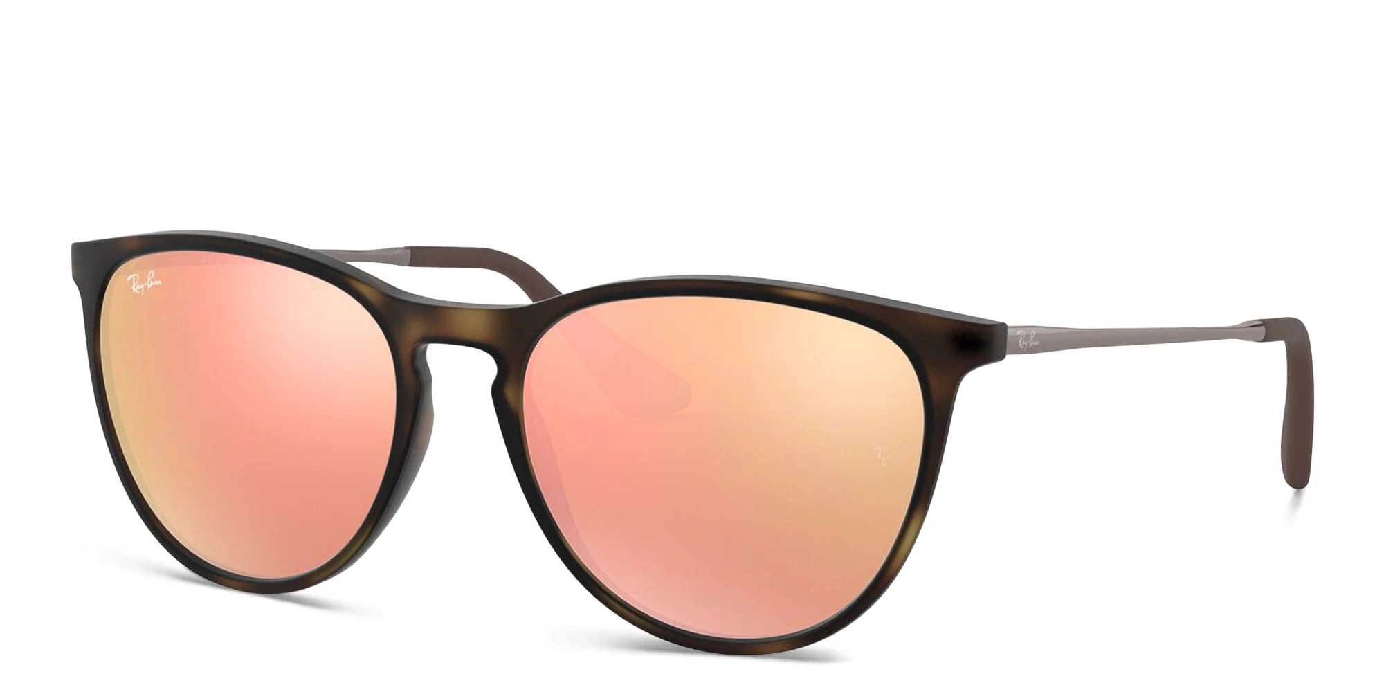 Shop Ray-Ban Junior Kids Panthos Sunglasses in Tortoise online.