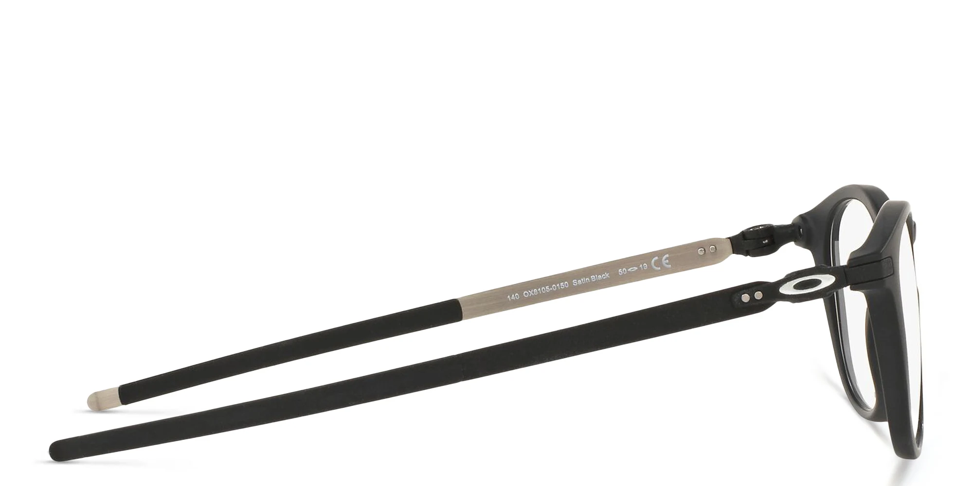 تسوق نظارات طبية بيتشمان آر بإطار دائري اوكلي بلون Satin Black أونلاين.