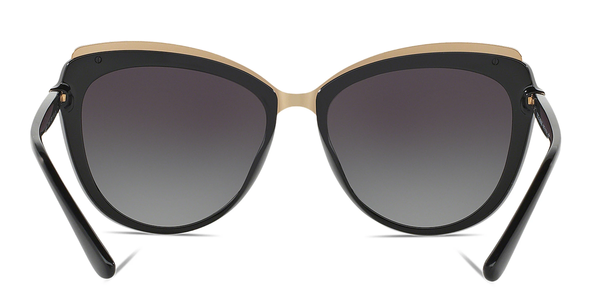 Shop Dolce & Gabbana Cat Eye Sunglasses in Black online.