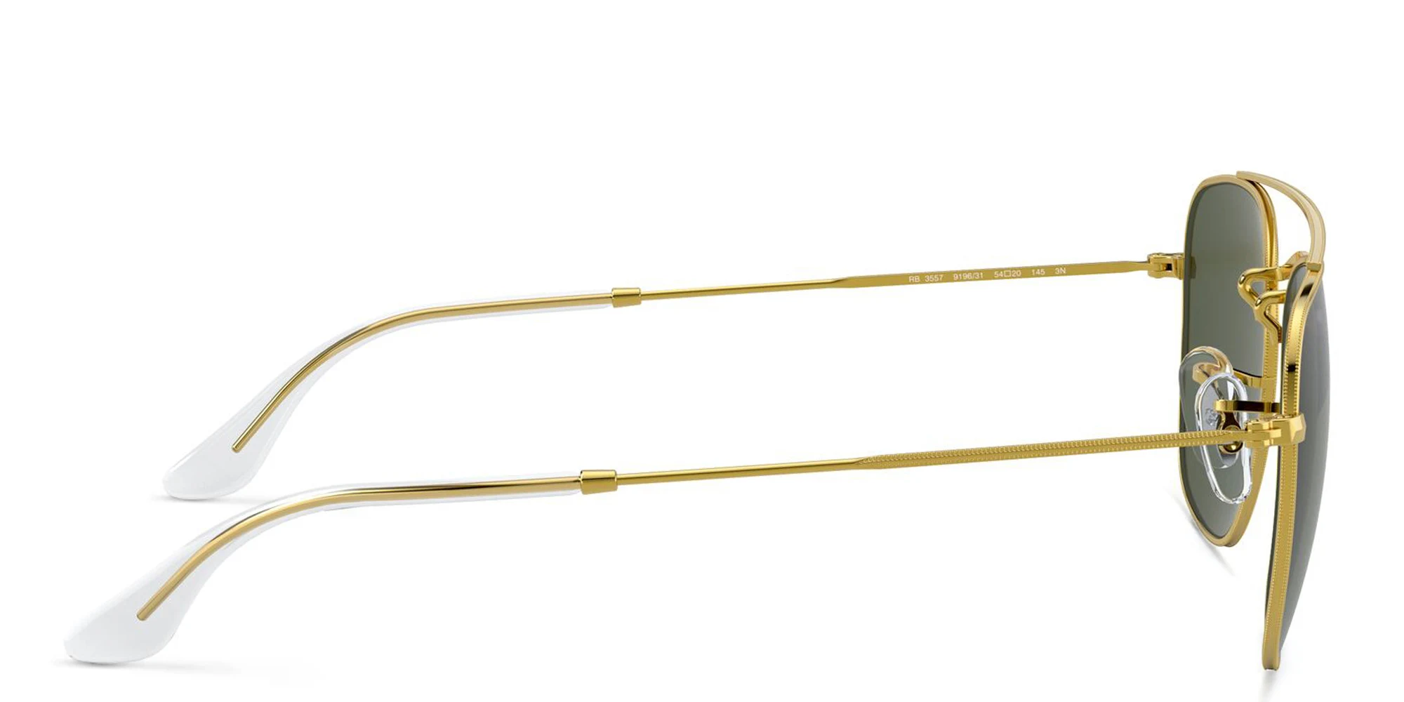 Shop Ray-Ban Square Sunglasses in Gold online.