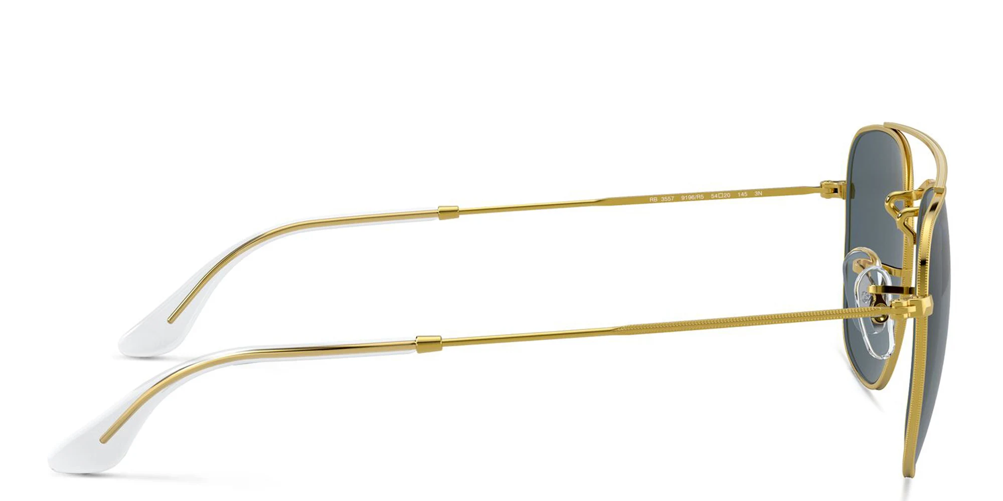Shop Ray-Ban Square Sunglasses in Gold online.